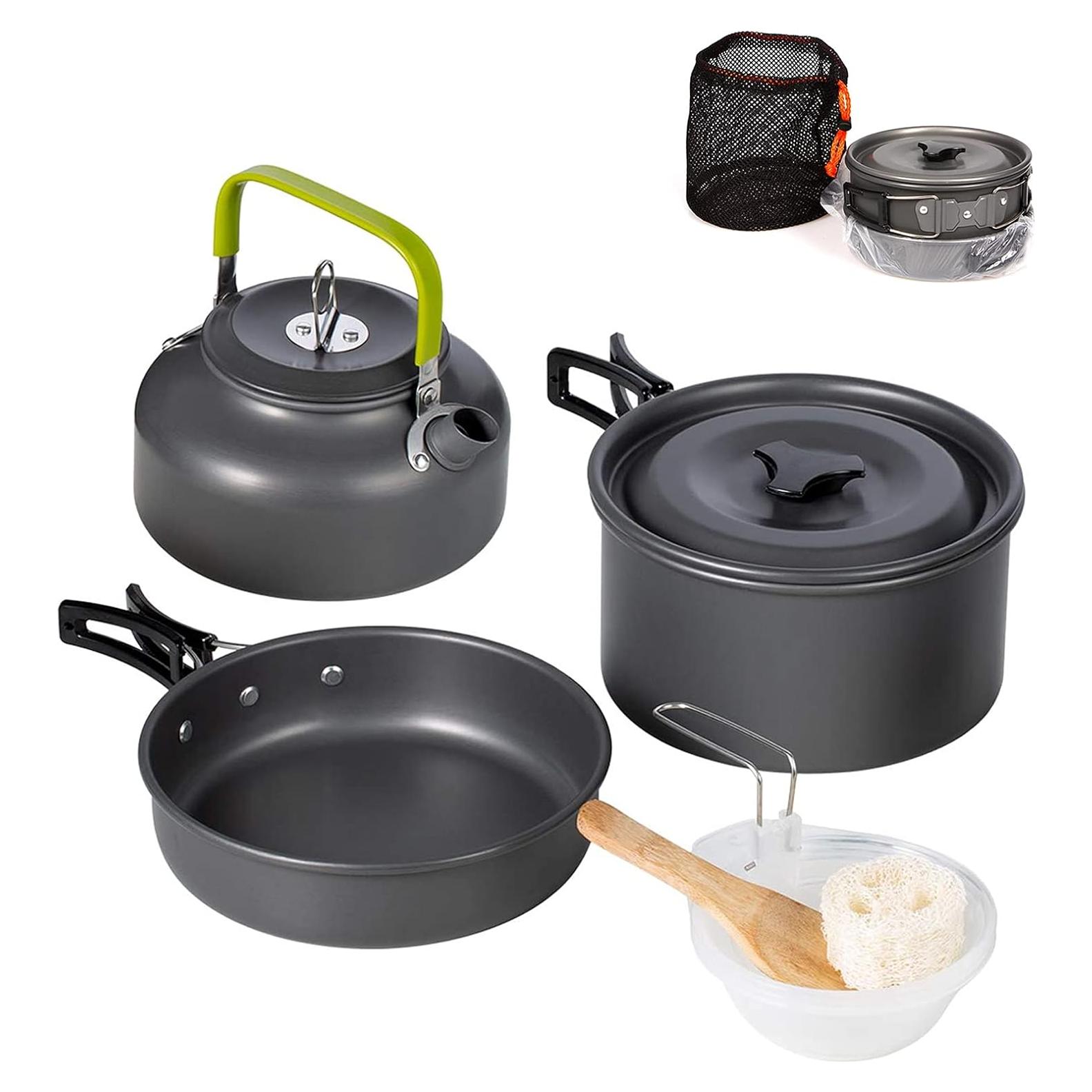 Juego de Utensilios de Cocina Camping Swiftrans 8 Piezas