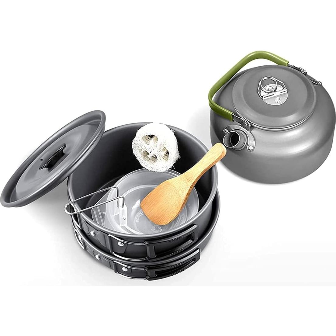 Juego de Utensilios de Cocina Camping Swiftrans 8 Piezas