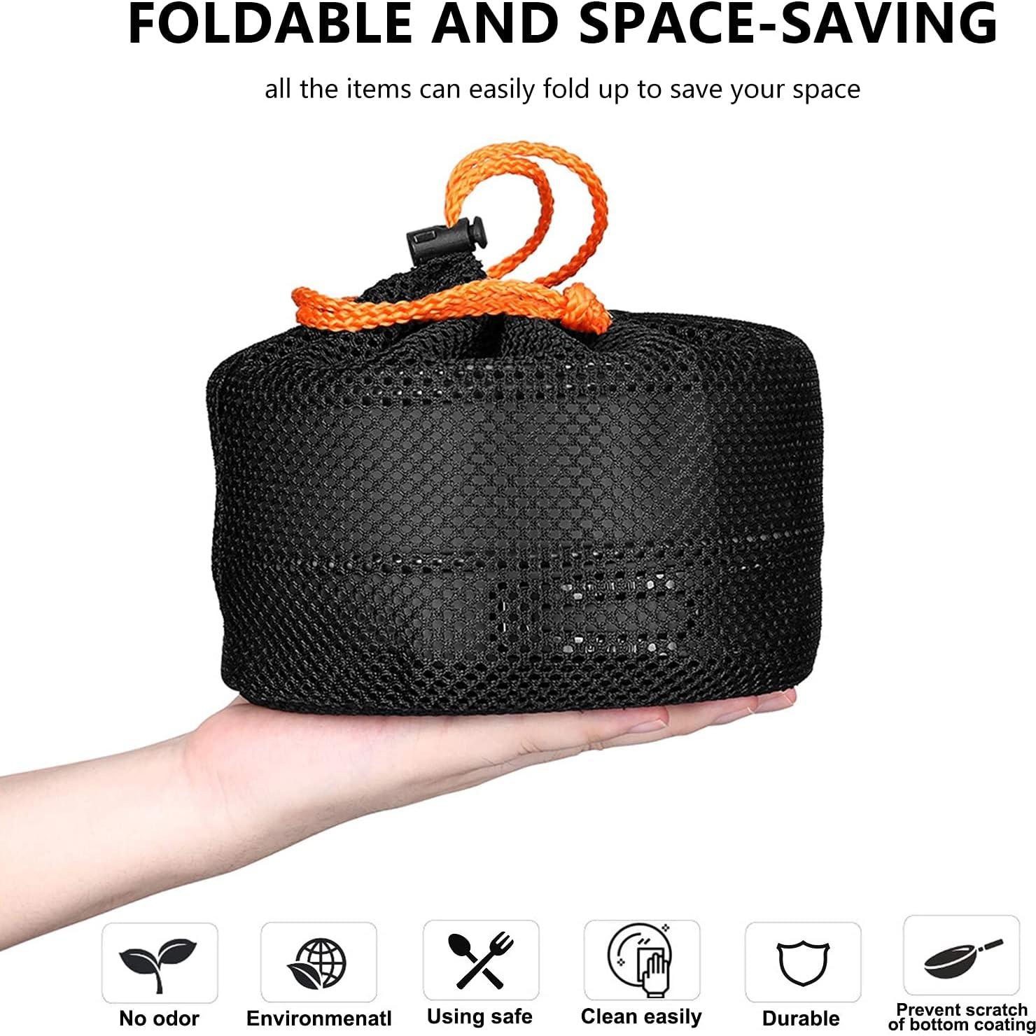 Juego de Utensilios de Cocina Camping Swiftrans 8 Piezas