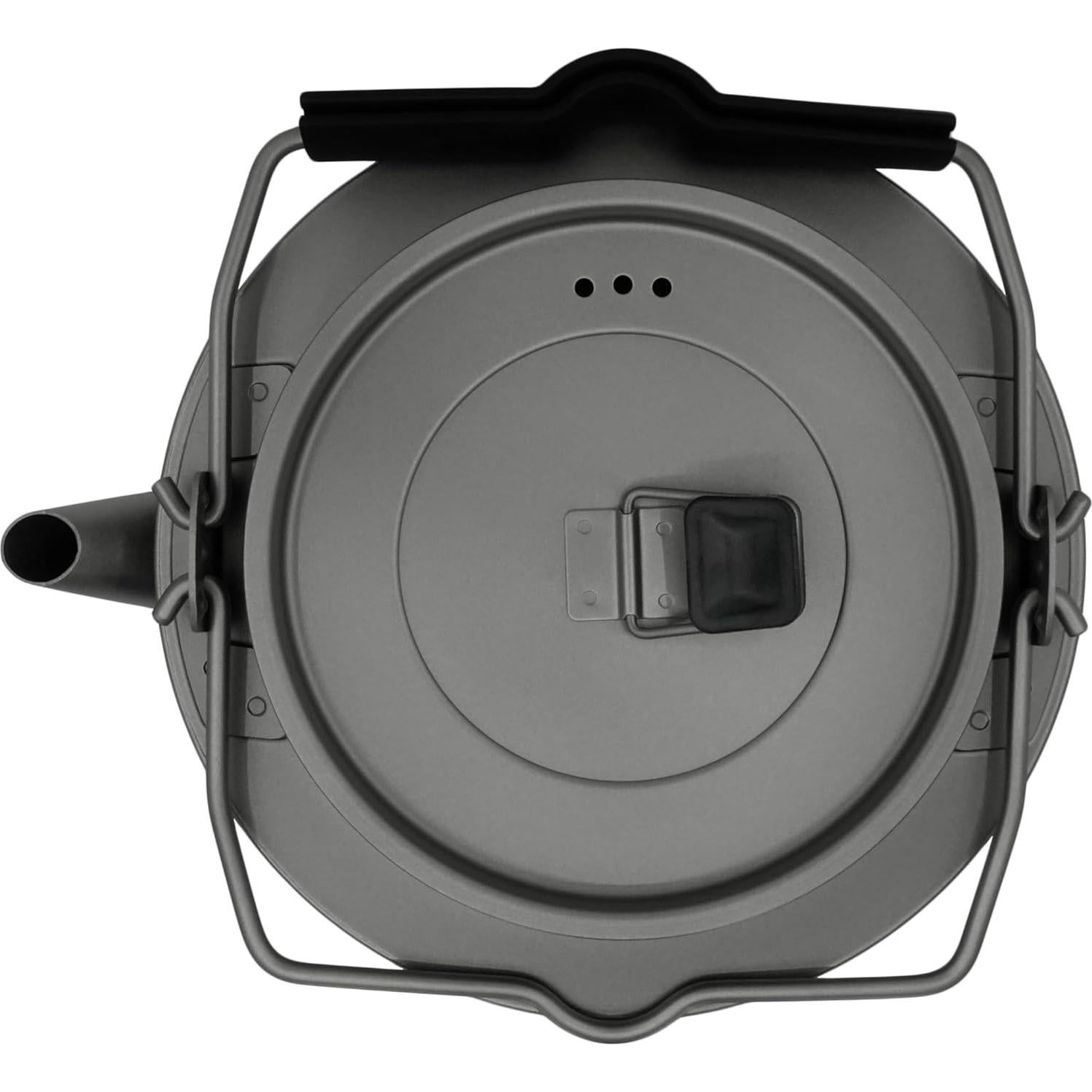 Hervidor de Titanio Kuvik 1.0L Ultraligero para Camping