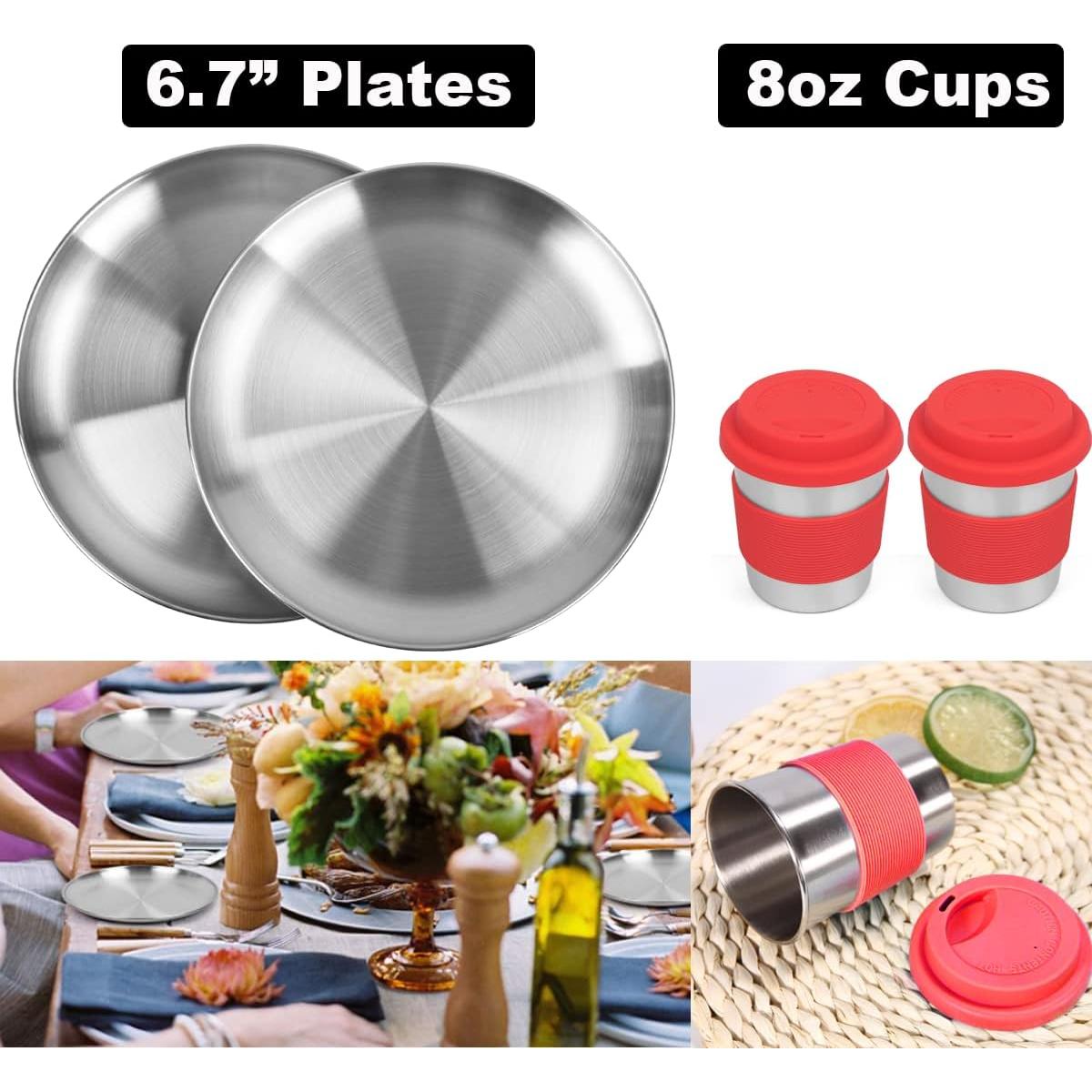 Juego de Utensilios de Cocina para Camping Bisgear 16 Piezas