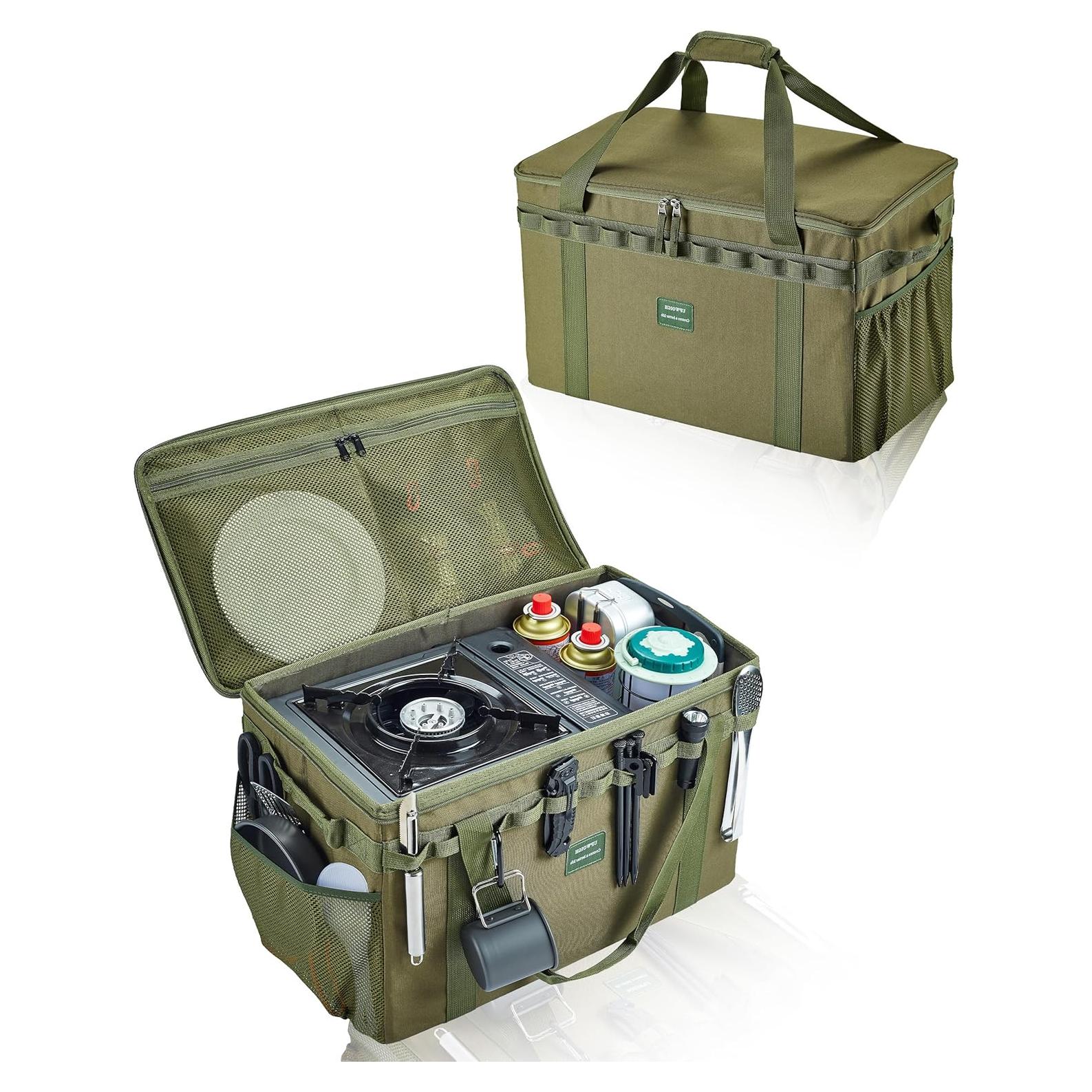 Bolsa de Almacenamiento Táctica UPWOIGH 40L Impermeable Verde