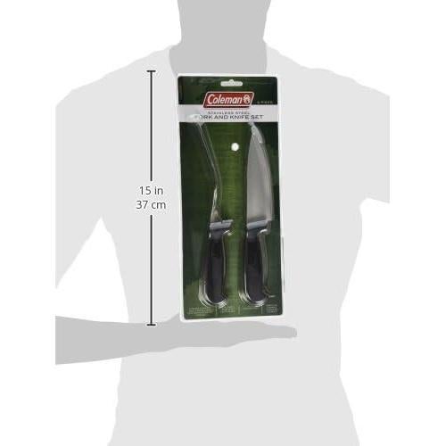Juego de Tenedor y Cuchillo Coleman 2000016408 Acero Inoxidable