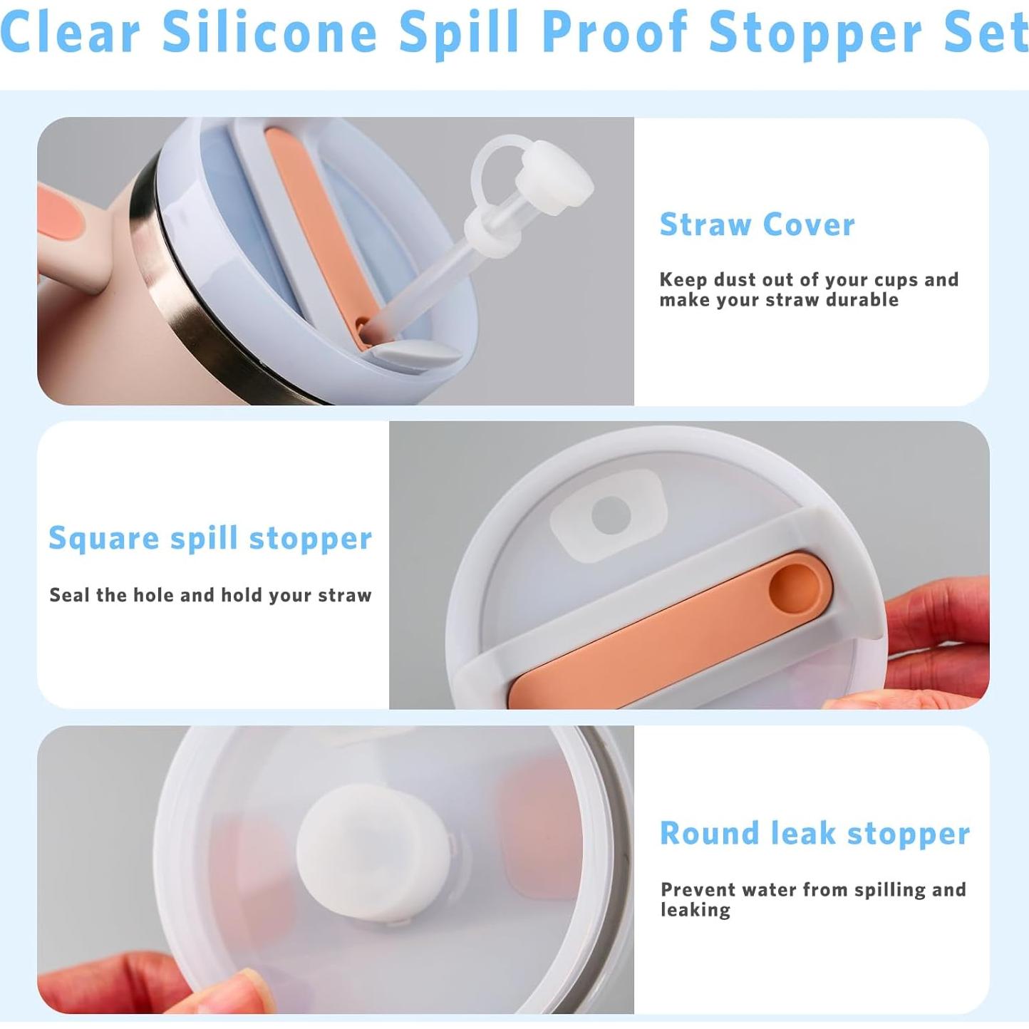 Juego de Tapas Silicona Dapsang para Tazas Stanley 20-40 oz