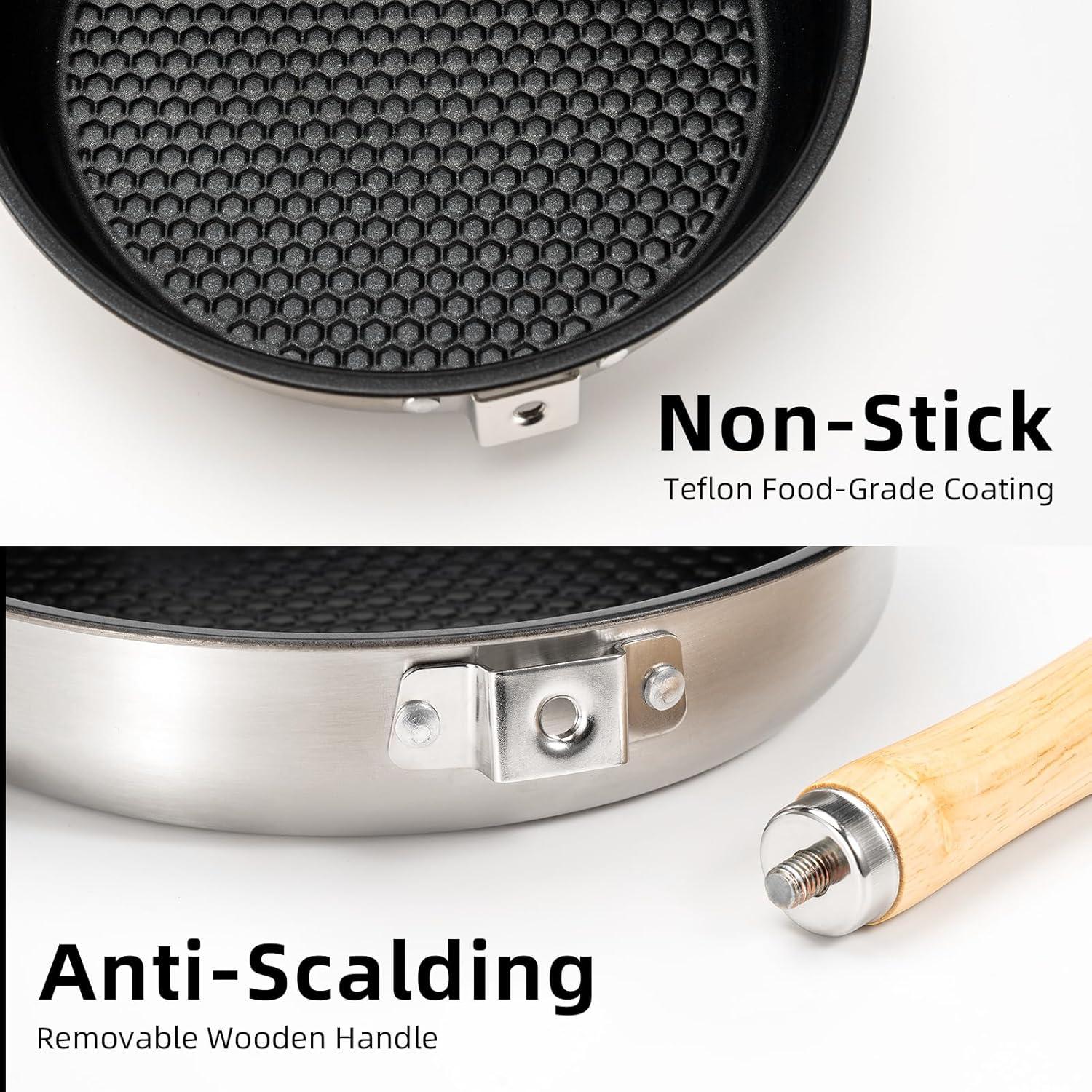 Juego de Utensilios de Cocina para Camping QUNATURE 11 Piezas