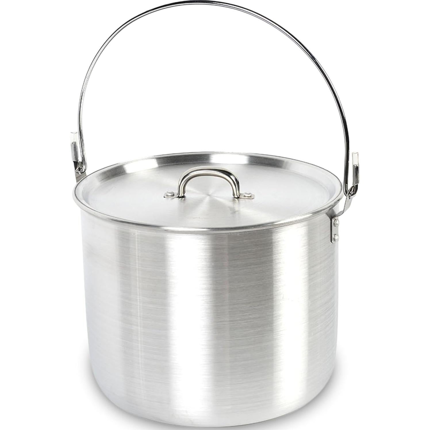 Juego de Ollas de Cocina AceCamp Aluminio 4L 8L 12L Plegables