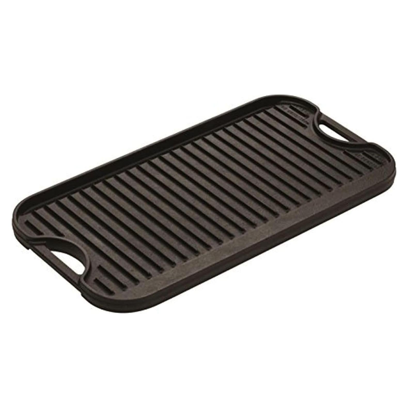 Parrilla Plancha Reversible Lodge Hierro Fundido 51 x 27 cm