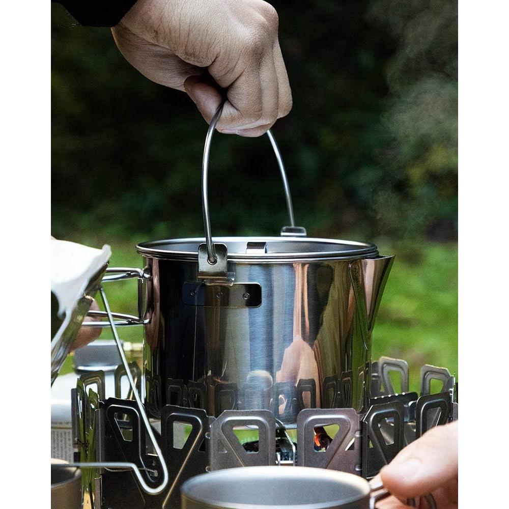 Hervidor Snow Peak No. 1 Acero Inoxidable 0.9L Camping