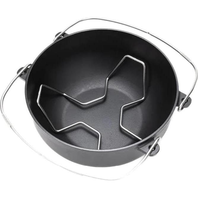 Soporte de Hierro Fundido Snow Peak 24.4cm para Carbón