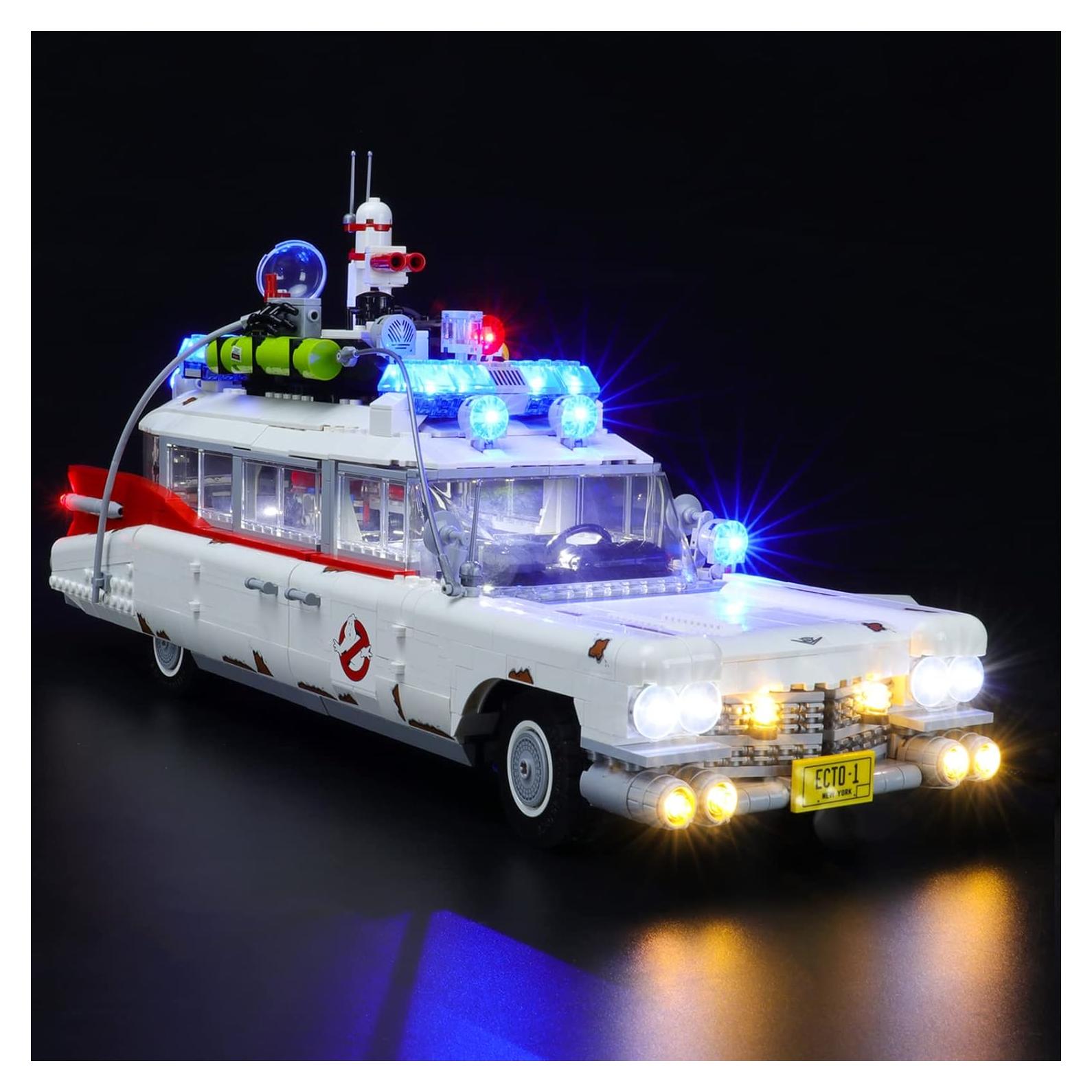 Kit de Luz LED YEABRICKS para Lego 10274 ECTO-1