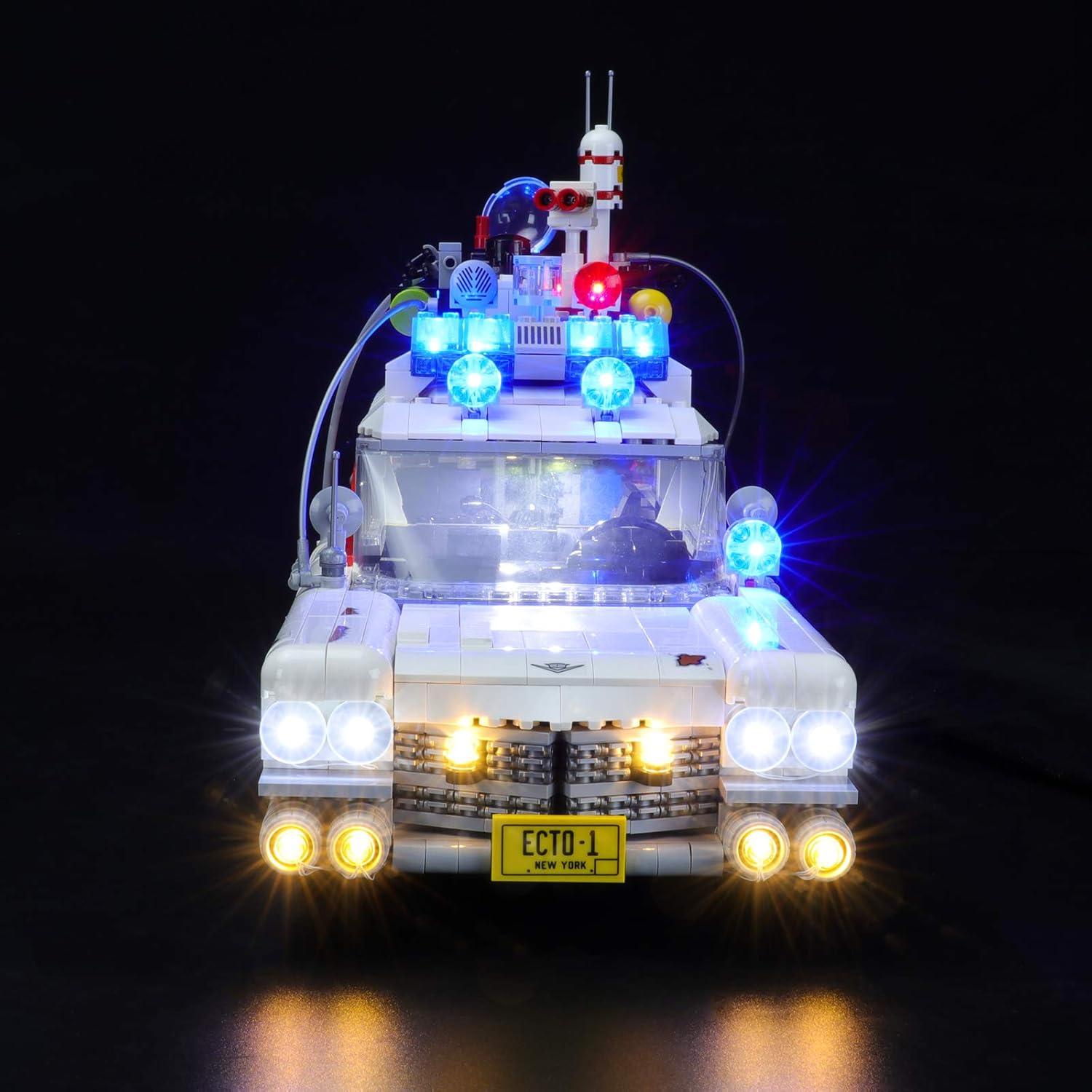 Kit de Luz LED YEABRICKS para Lego 10274 ECTO-1