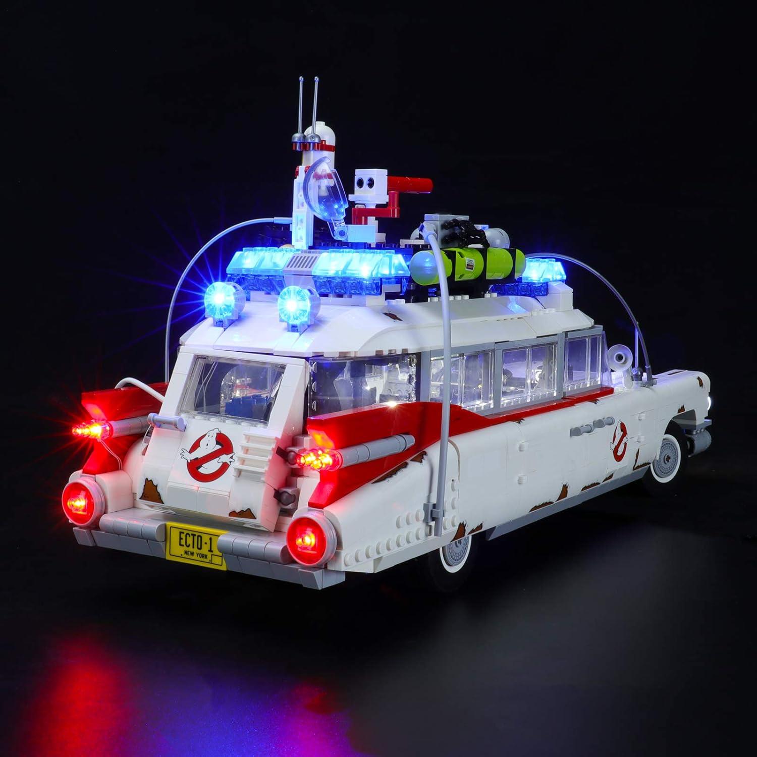 Kit de Luz LED YEABRICKS para Lego 10274 ECTO-1