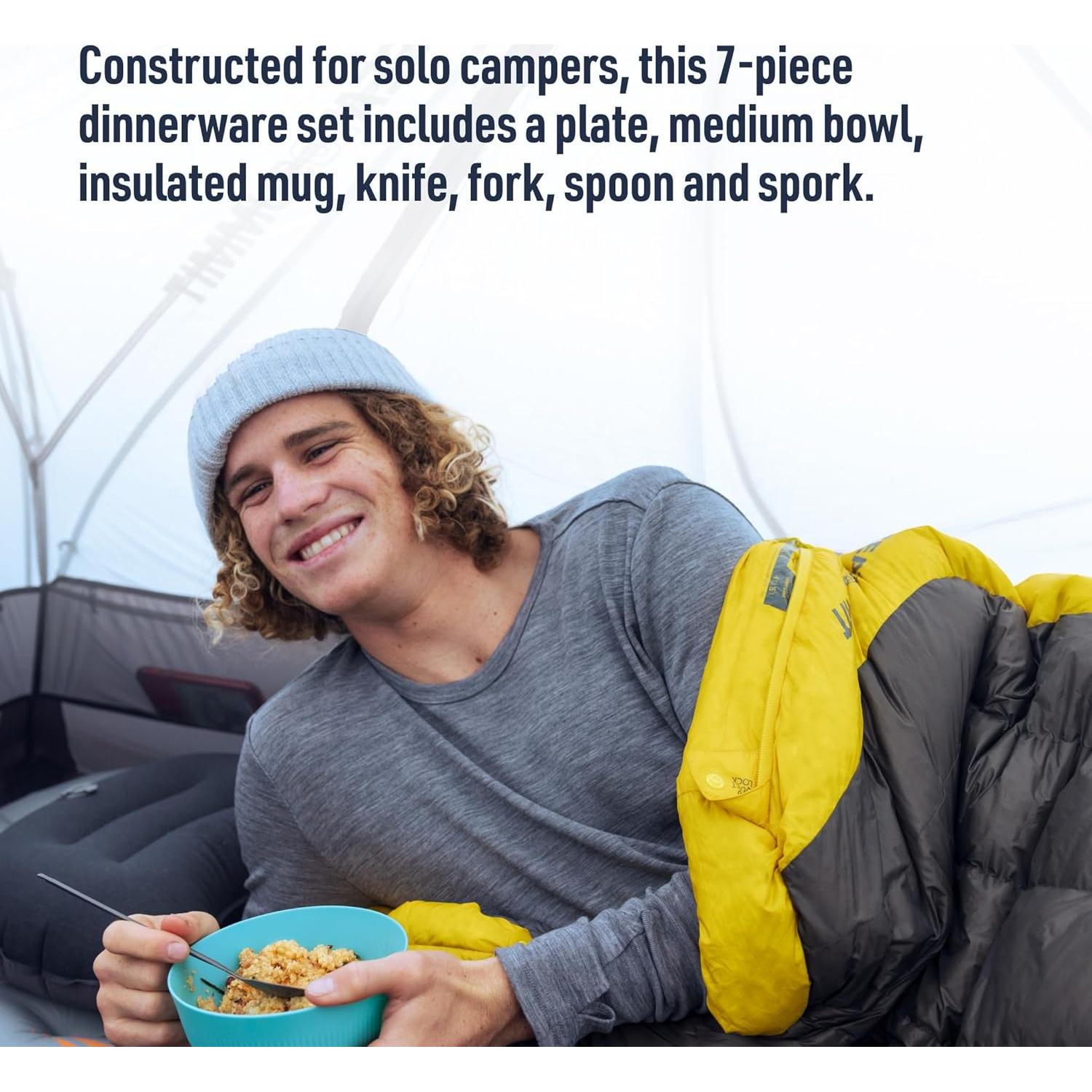 Juego de Utensilios de Camping Sea to Summit Passage 7 Piezas