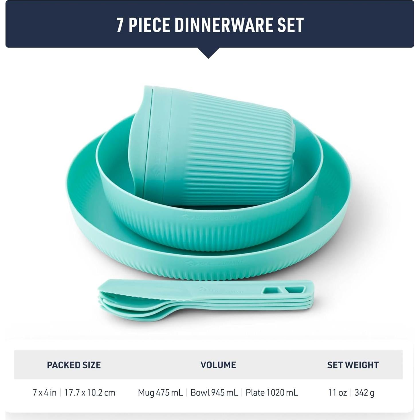 Juego de Utensilios de Camping Sea to Summit Passage 7 Piezas