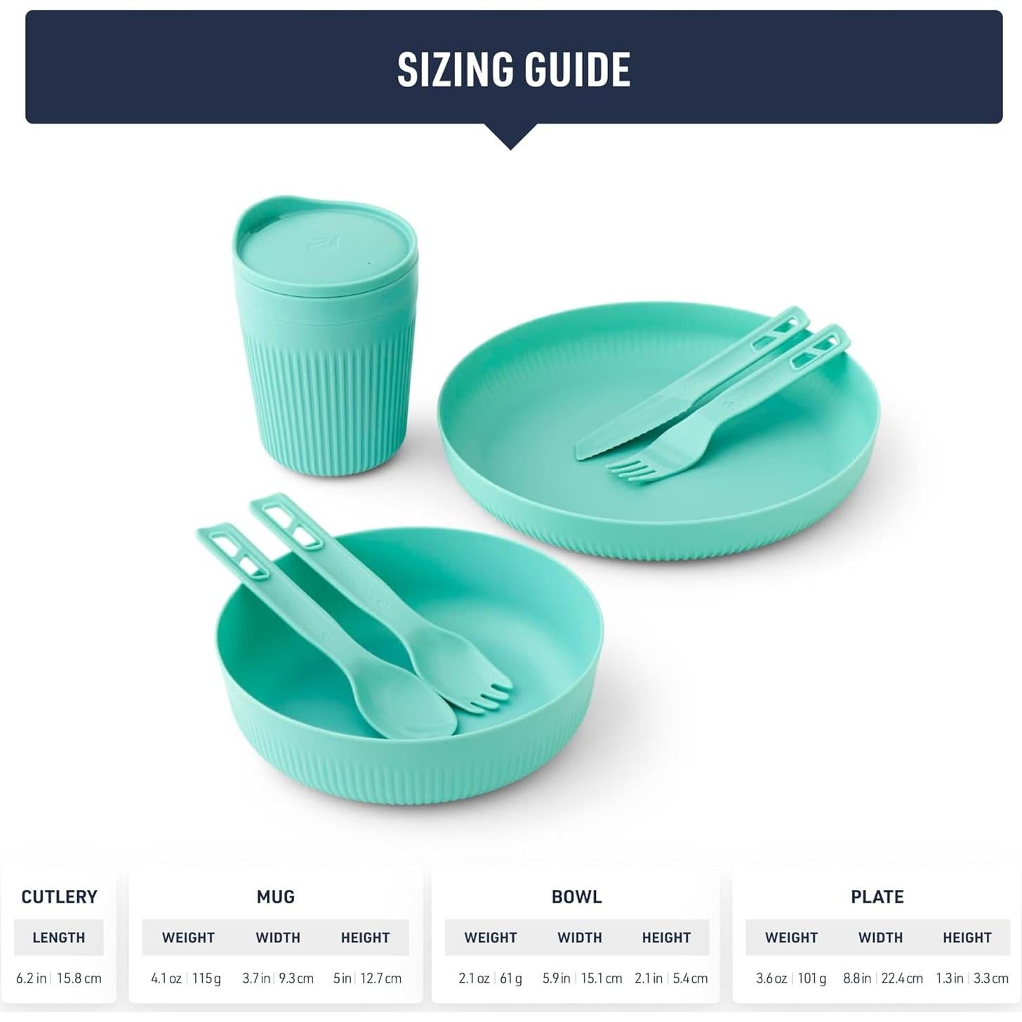 Juego de Utensilios de Camping Sea to Summit Passage 7 Piezas