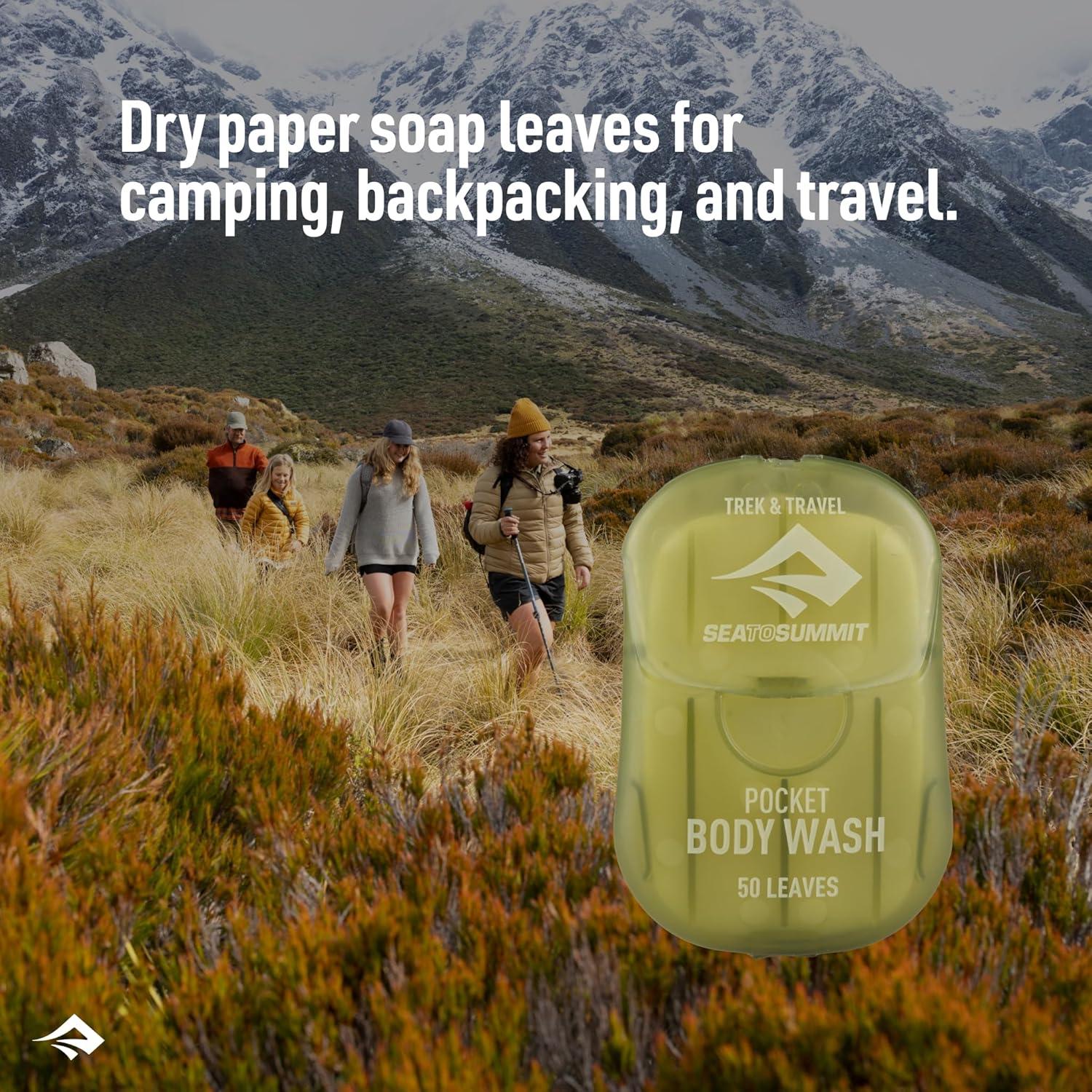 Lavado Corporal Pocket Trek Sea to Summit 3-Pack Biodegradable