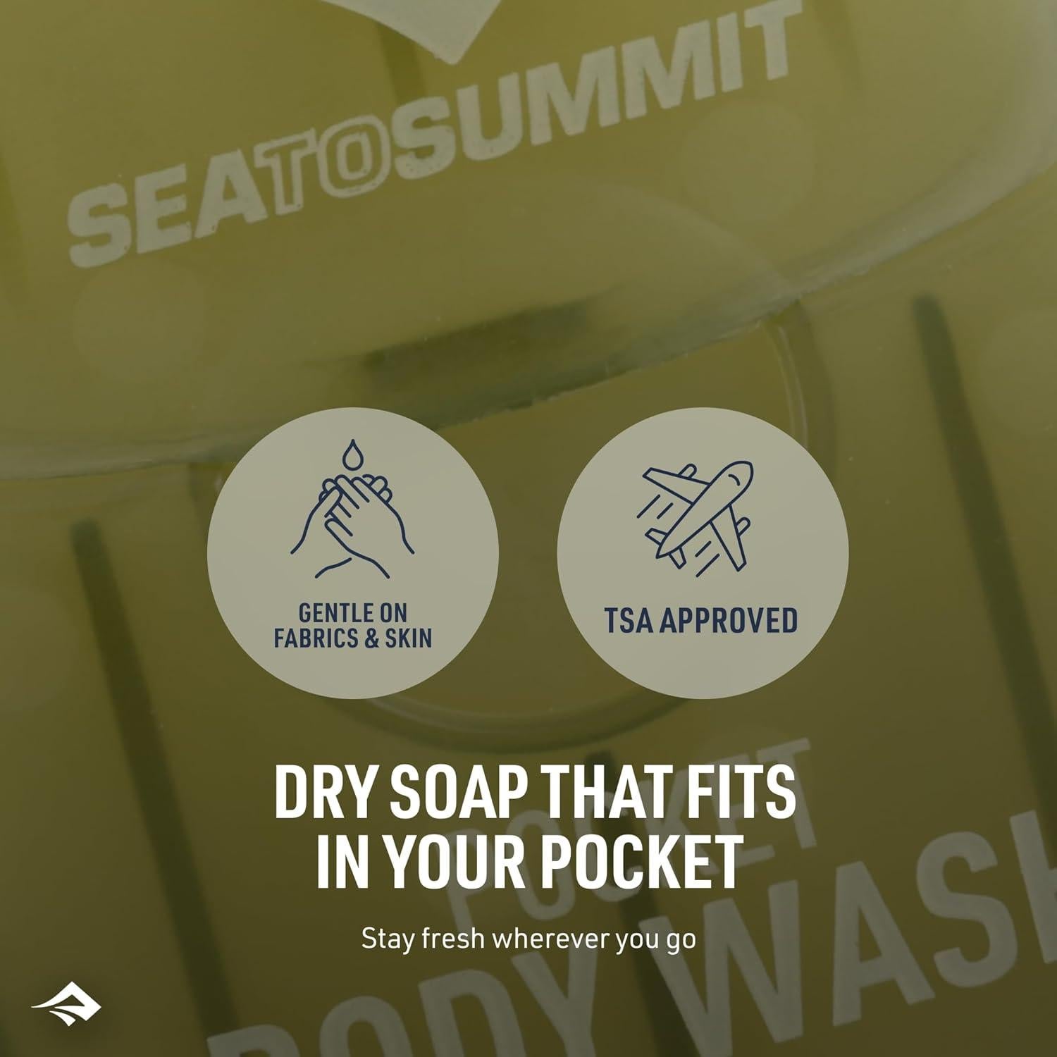 Lavado Corporal Pocket Trek Sea to Summit 3-Pack Biodegradable