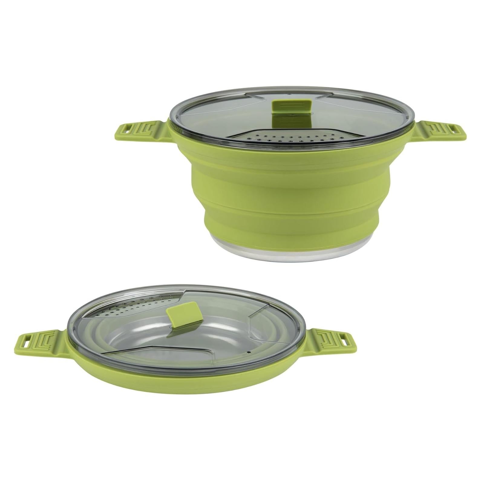 Olla Plegable de Silicona 2.5L Restaurantware con Tapa