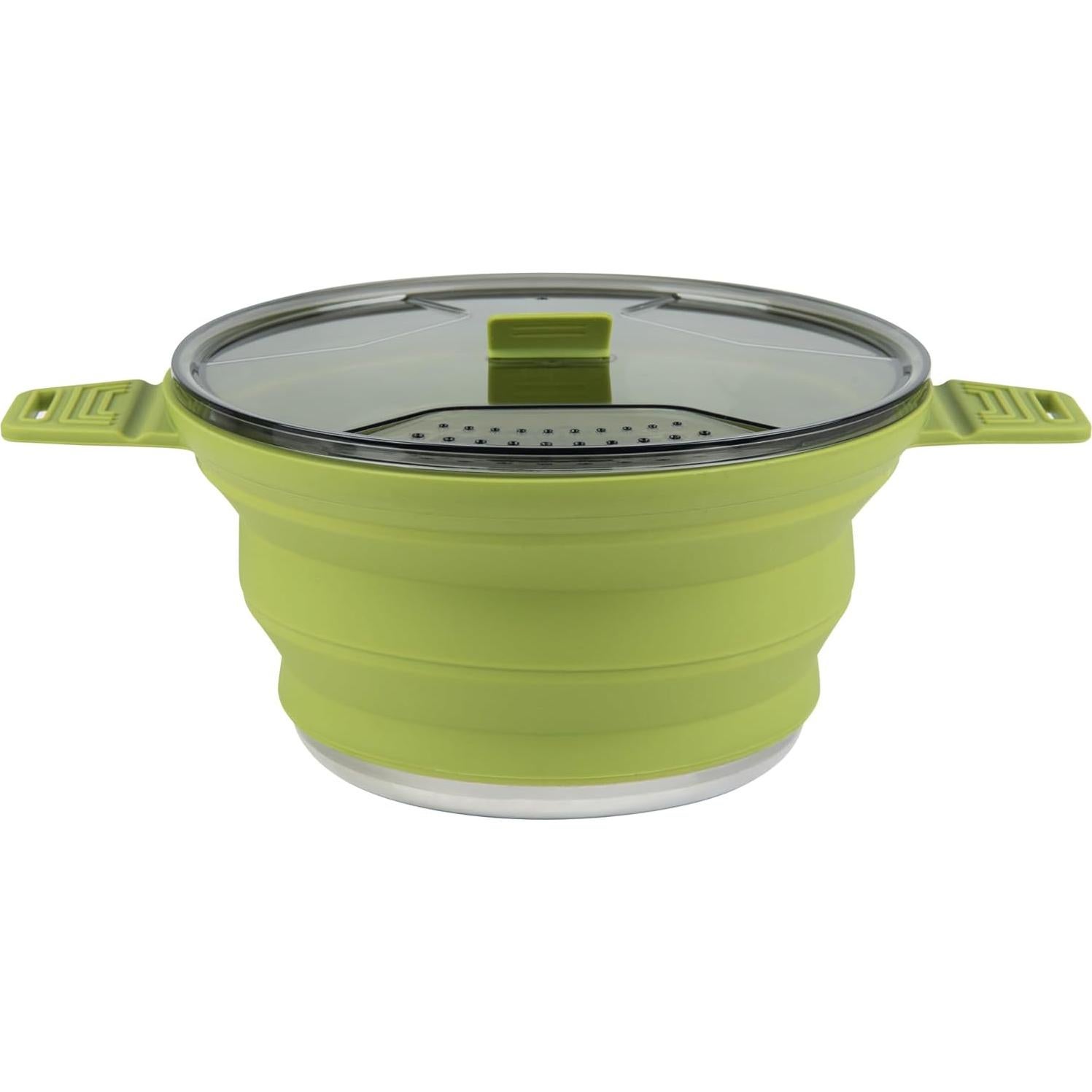 Olla Plegable de Silicona 2.5L Restaurantware con Tapa