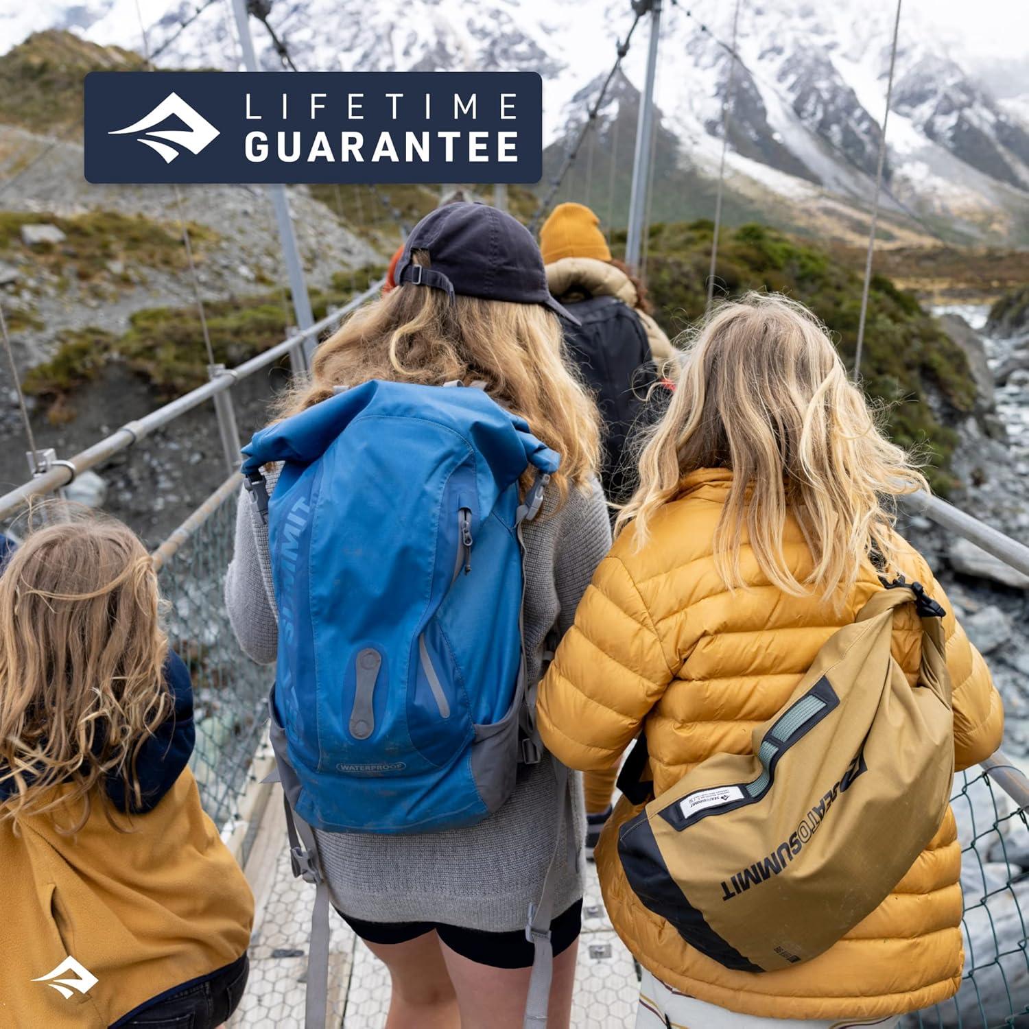 Bolsa Impermeable Big River Sea to Summit 65L Azul Surf