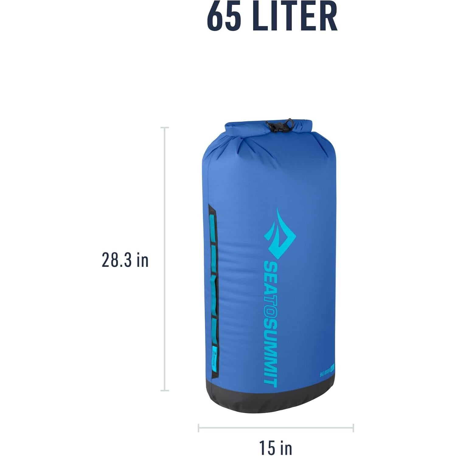 Bolsa Impermeable Big River Sea to Summit 65L Azul Surf
