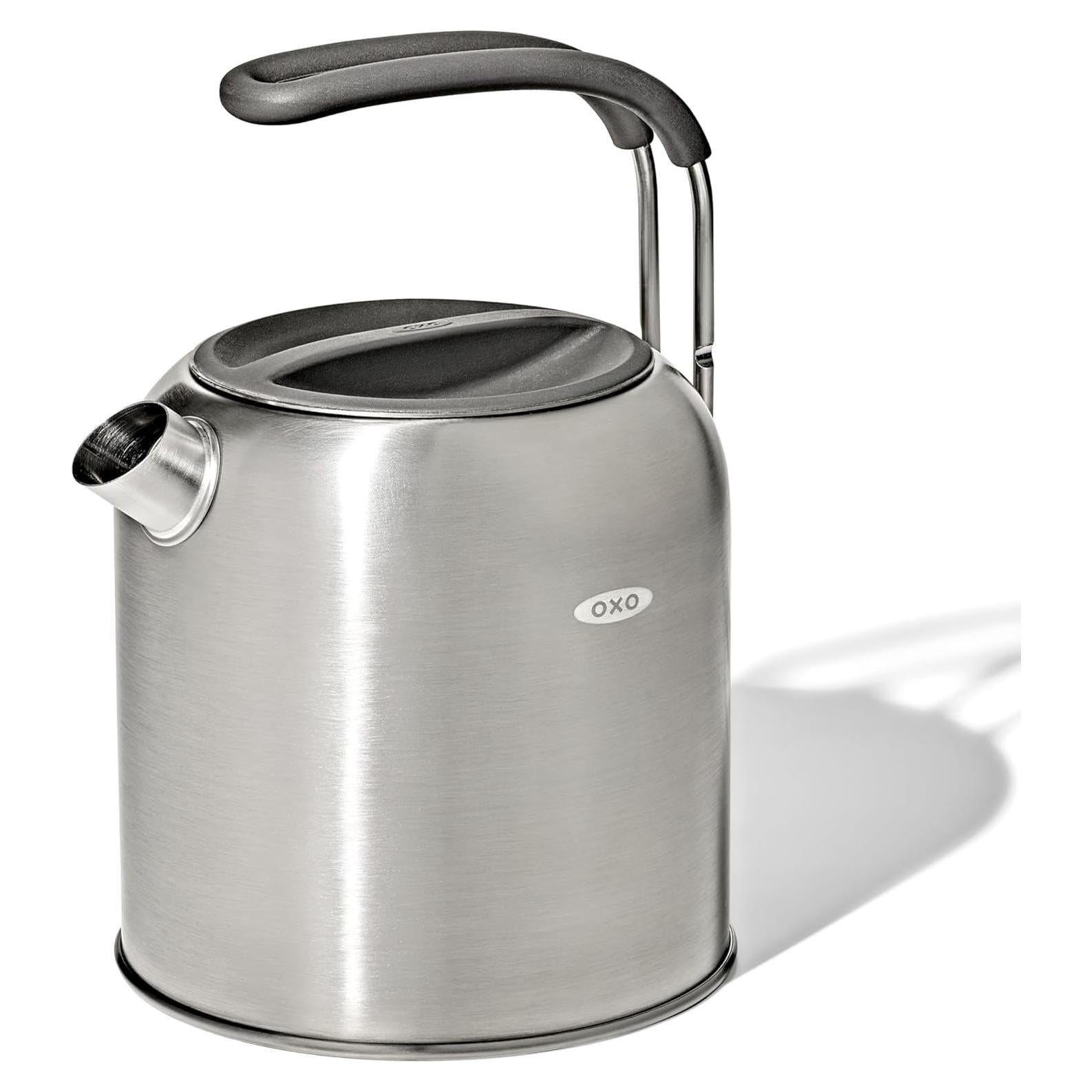 Hervidor de Campamento OXO 8 Tazas Acero Inoxidable Plata