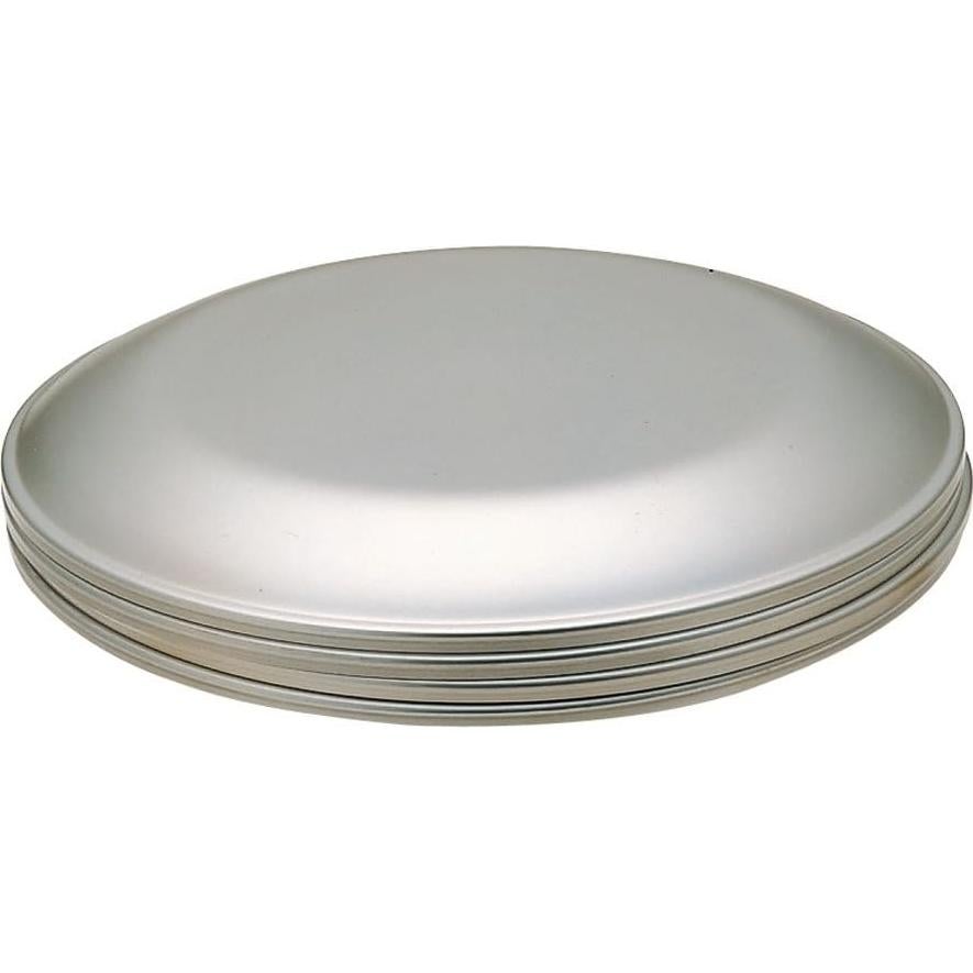 Tableware Plate, TW-034, Stainless Steel, Lightweight for Camping Everyday Use, Made in Japan, Lifetime Product Guarantee