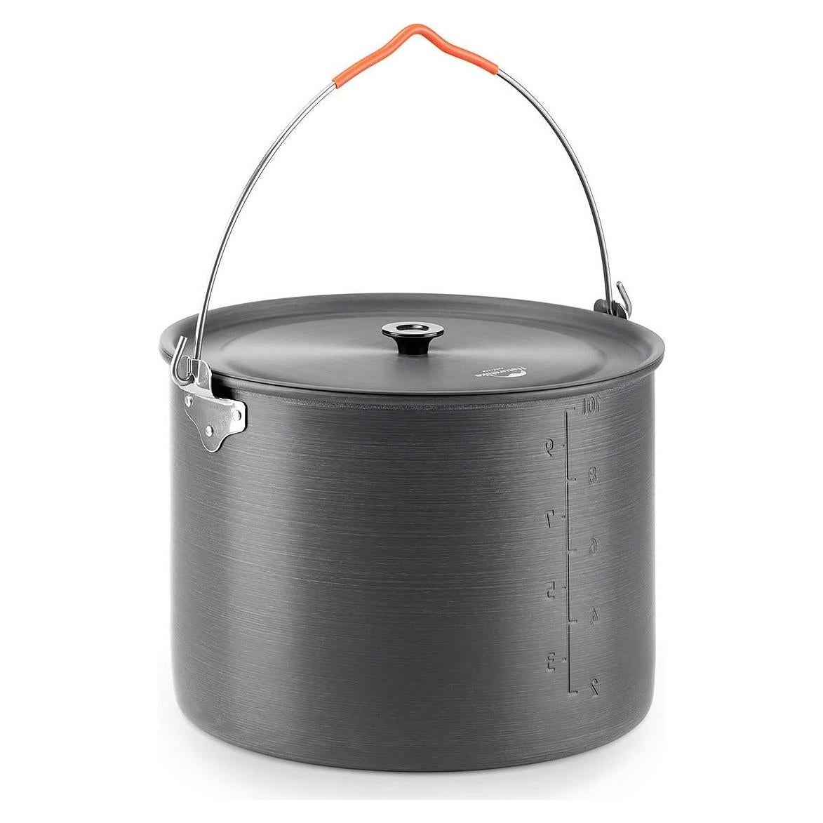Olla Colgante de Aluminio Naturehike 10L para Camping 6-8 Personas