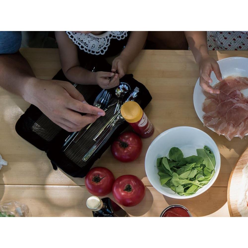 Funda de Malla de Cocina Snow Peak 27x13x4cm Negro