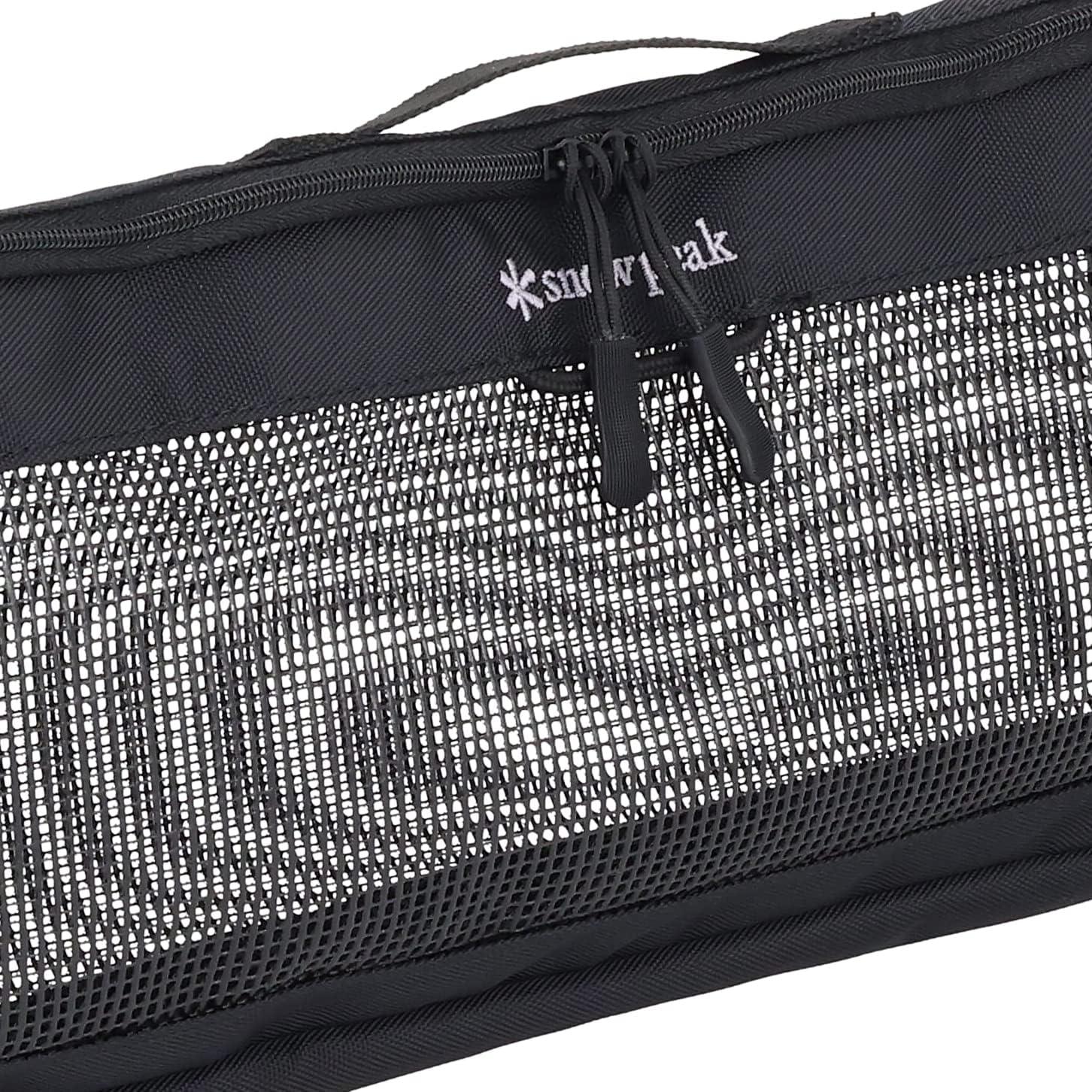 Funda de Malla de Cocina Snow Peak 27x13x4cm Negro