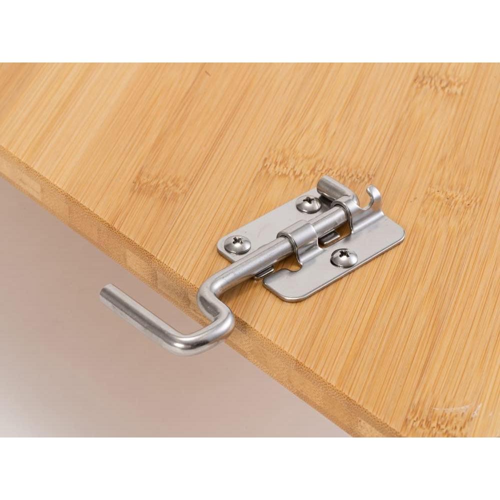 Mesa de Comedor Snow Peak CK-218 Bambú y Metal 97 cm