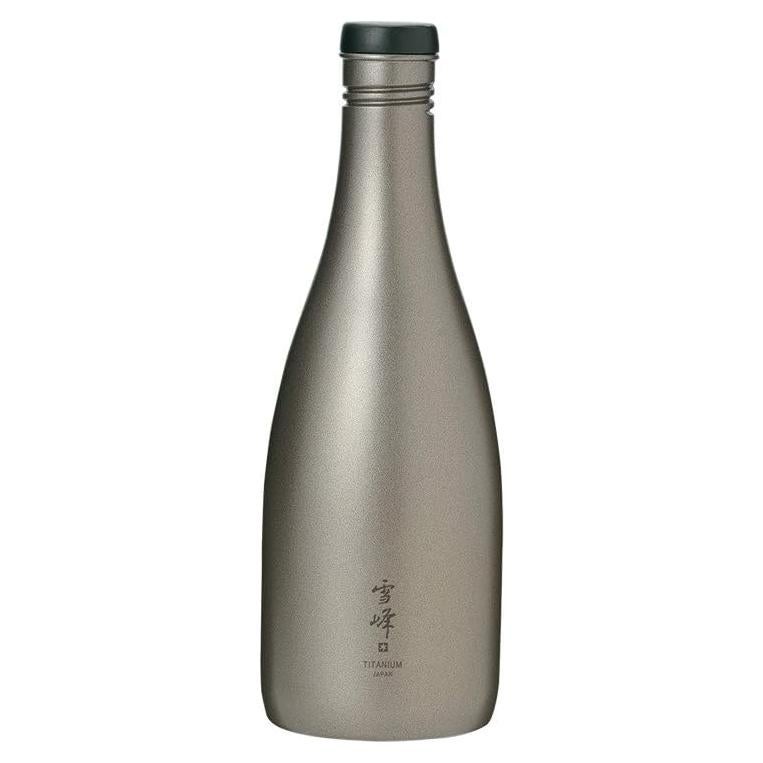 Botella de Sake de Titanio Snow Peak 0.51L Redonda
