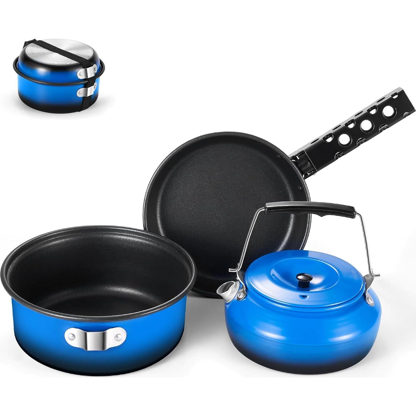 Juego de Utensilios de Cocina para Camping Odoland 5 Piezas