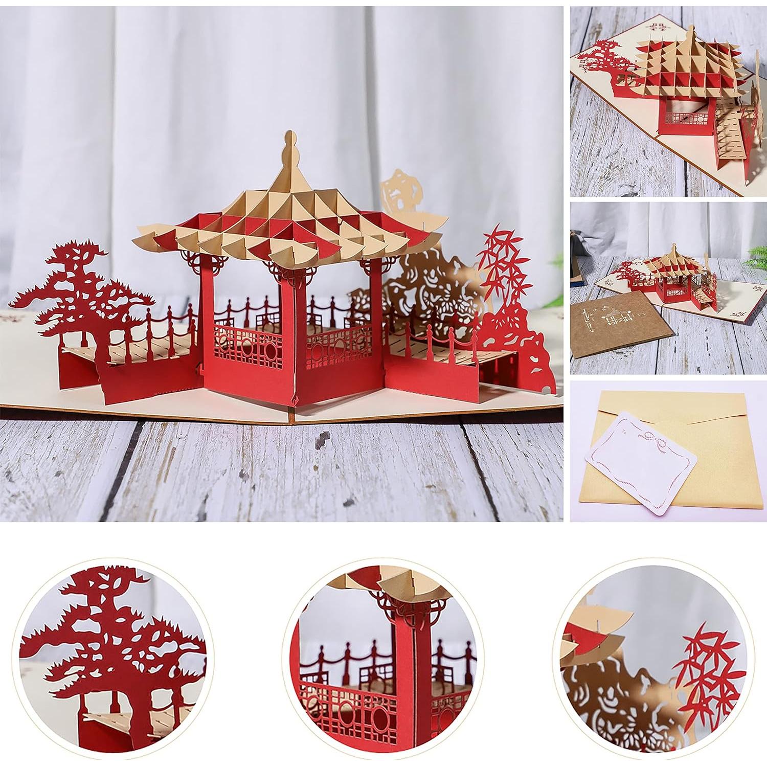 Juego de Bloques de Construcción Alizdd Jardín Chino 2350 Piezas