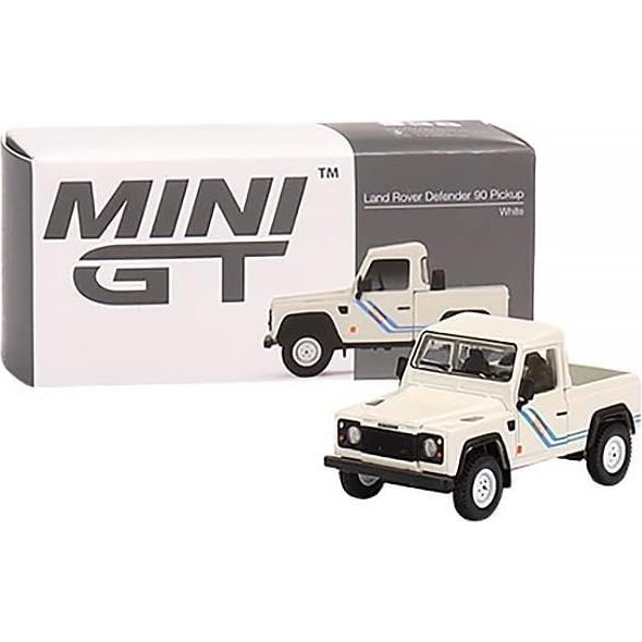 Defender 90 Pickup Truck Blanco Ed. Limitada 1/64 True Scale