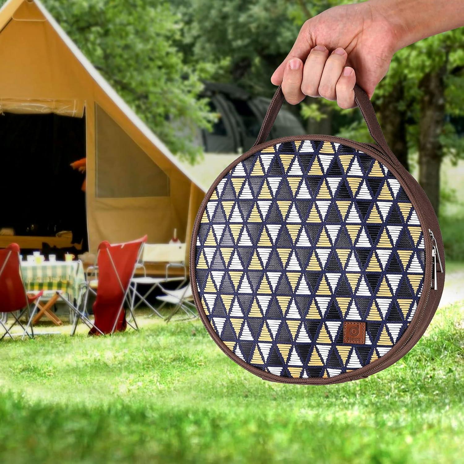 Kit de Utensilios de Camping Odoland - Acero Inoxidable 13 Piezas