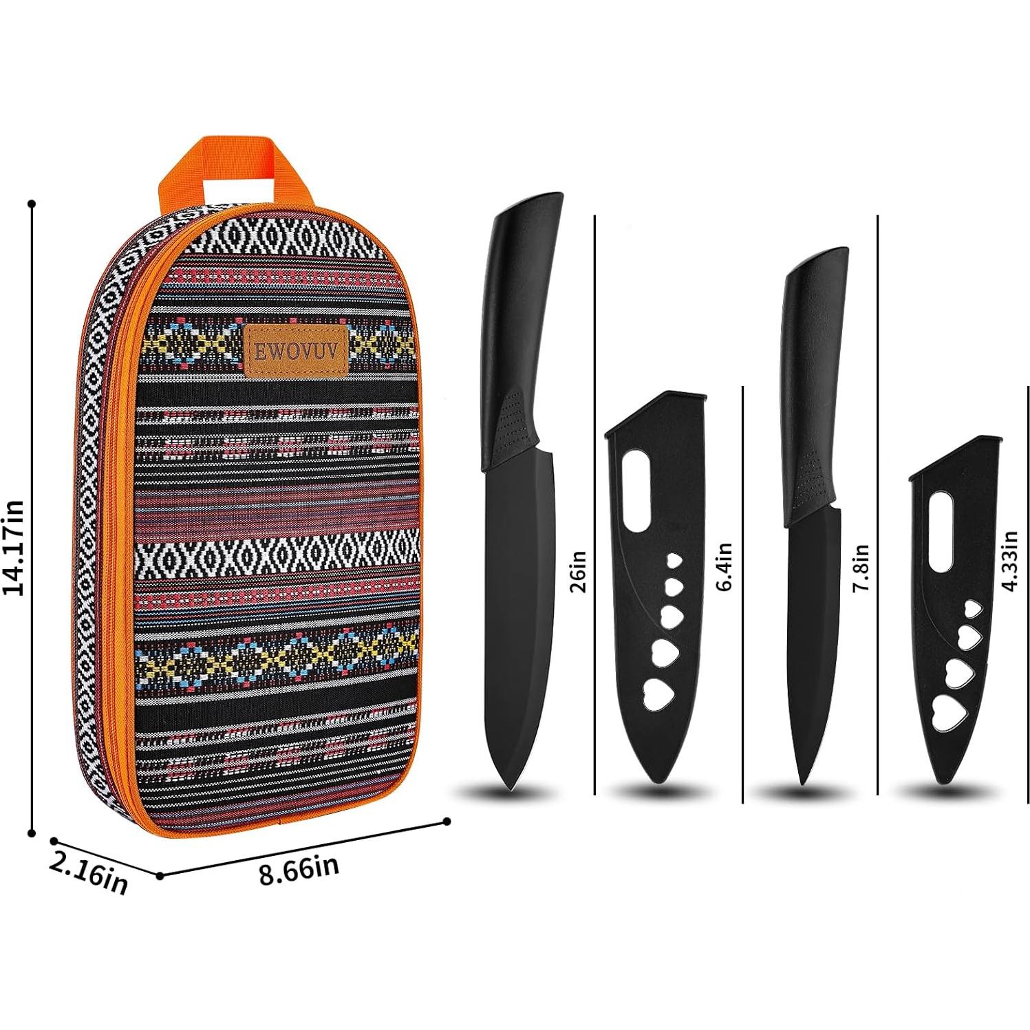 Juego de Utensilios de Cocina para Camping EWOVUV - 18 Piezas