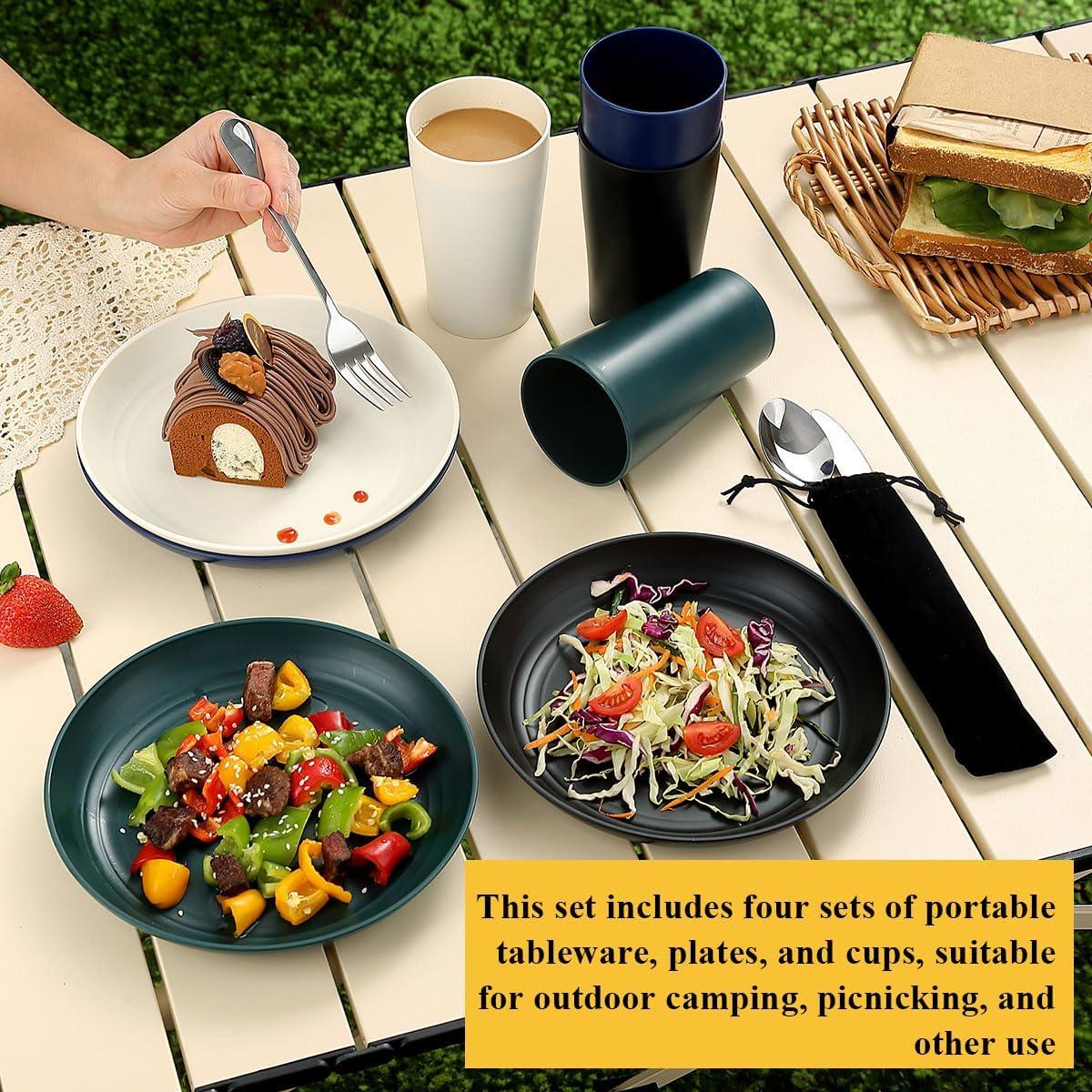 Set de Utensilios de Cocina para Camping HOMQUEN 15 Piezas