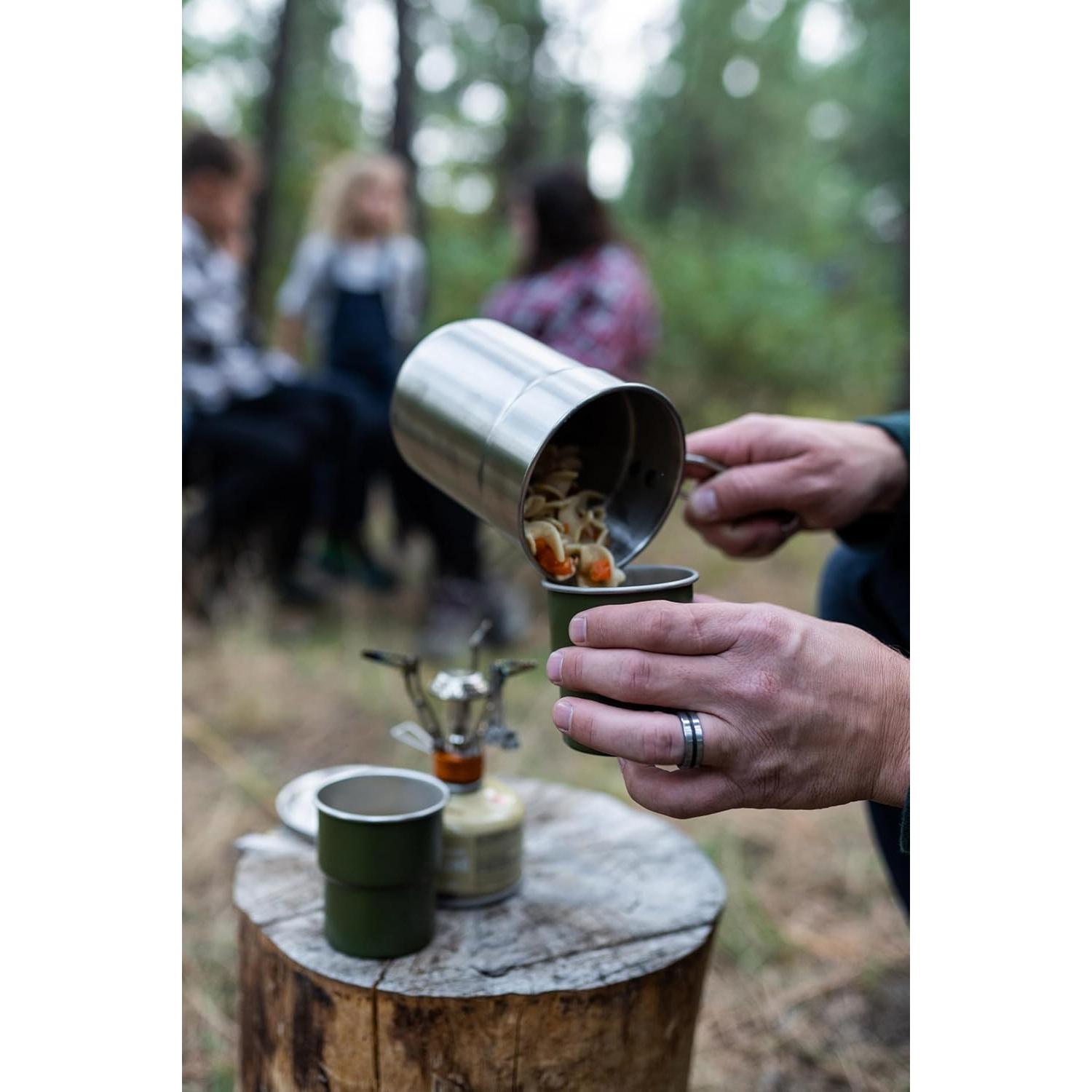 Juego de Cocina Stansport 5 Piezas Acero Inoxidable 1L