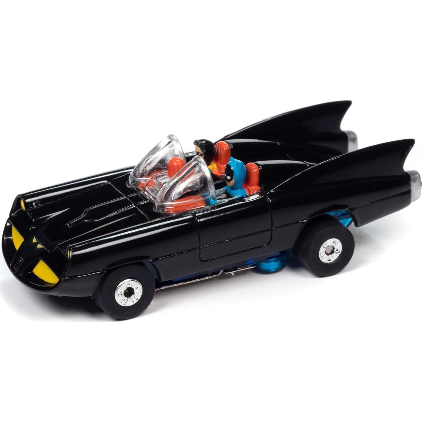 Auto World Batmobile 1968 HO Slot Car 1:64 Negro