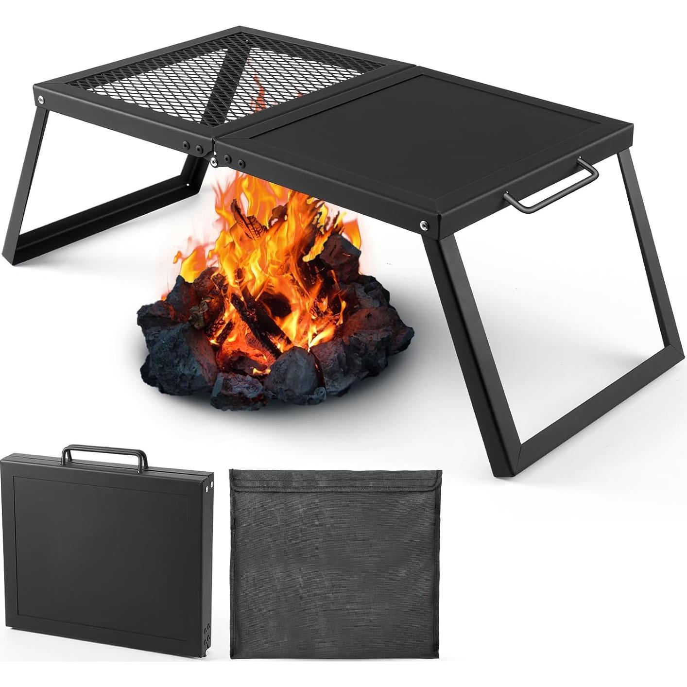 Set de Utensilios de Cocina Camping Odoland 15 Piezas Plegable