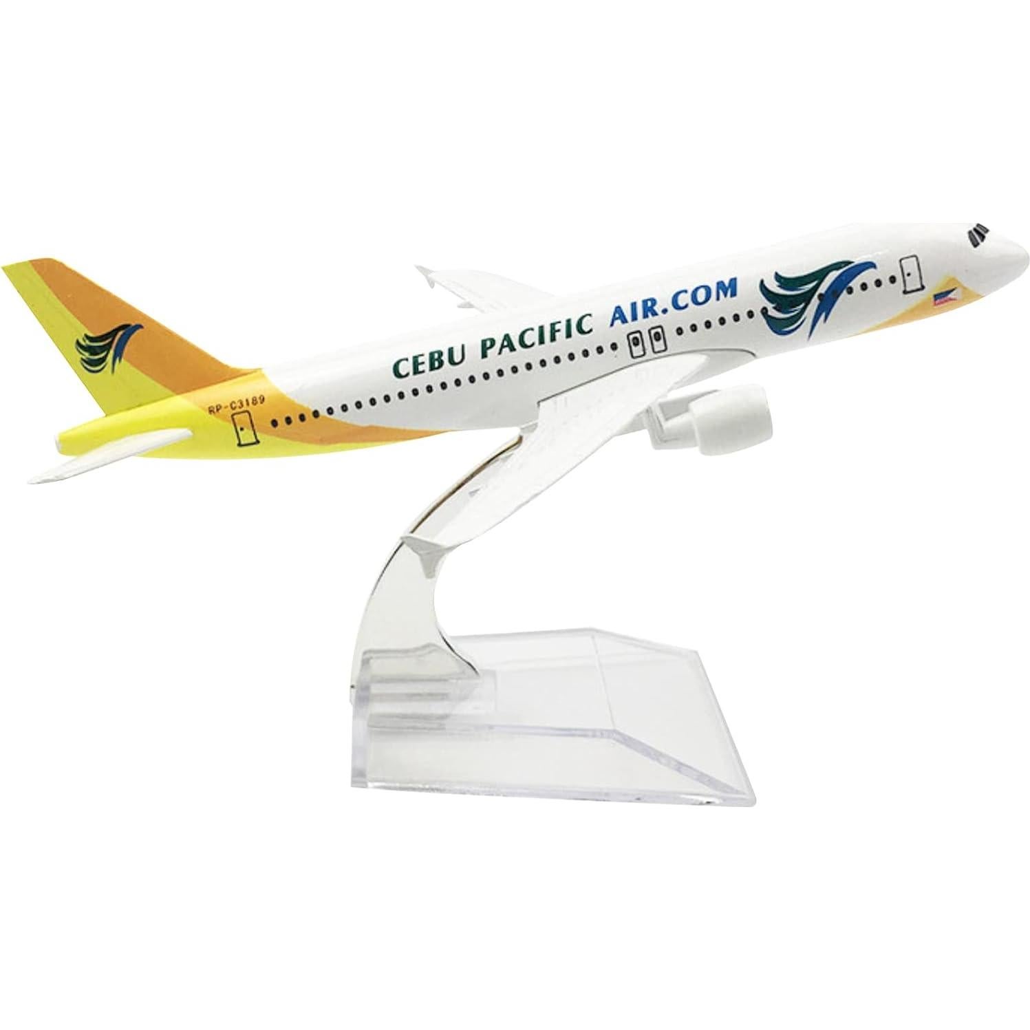 1:400 A320 CEBU Pacific AIR Metal Airplane Model Simulation Aircraft Model Aviation Model Aircraft Kits for Collection and Gift Model