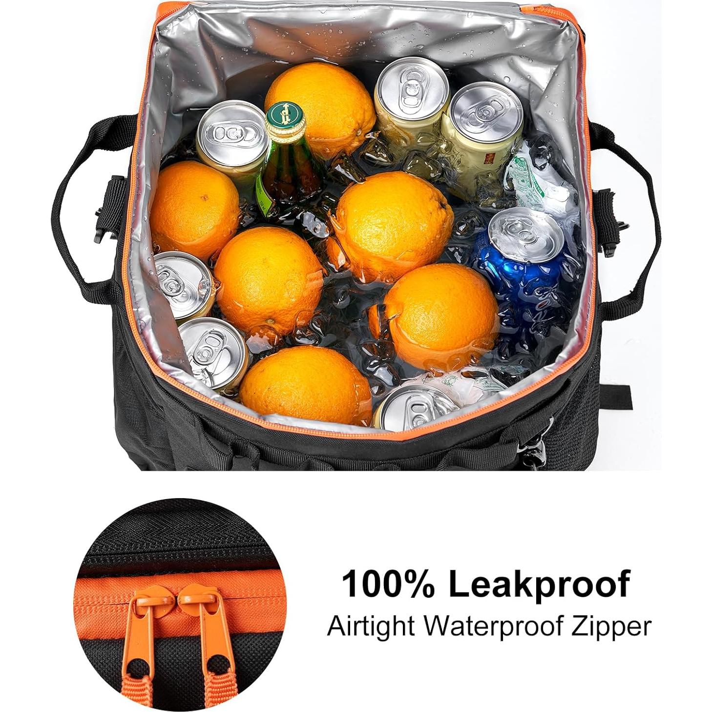 Set Utensilios de Cocina Camping 10pcs + Enfriador Odoland 48 L