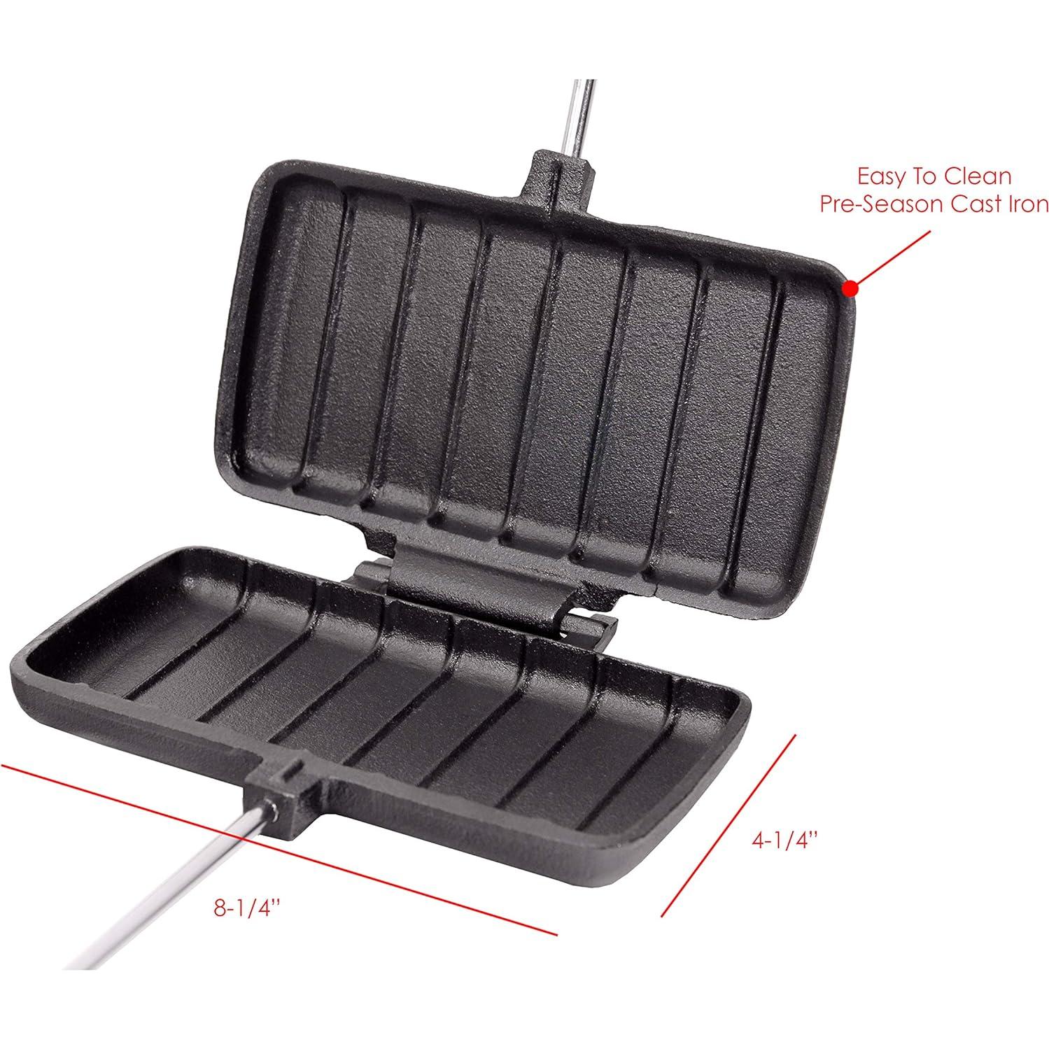 Cocinero de Pastel Doble Texsport Hierro Fundido 20.96x10.80cm