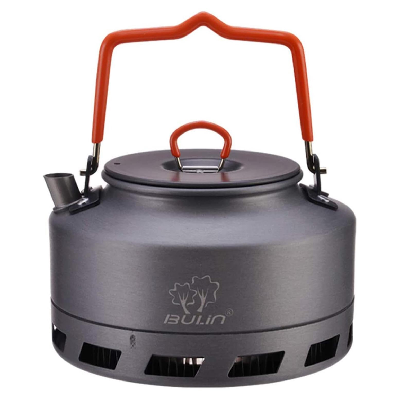 Hervidor de Camping Bulin 1.6L Aluminio Ultraligero Negro