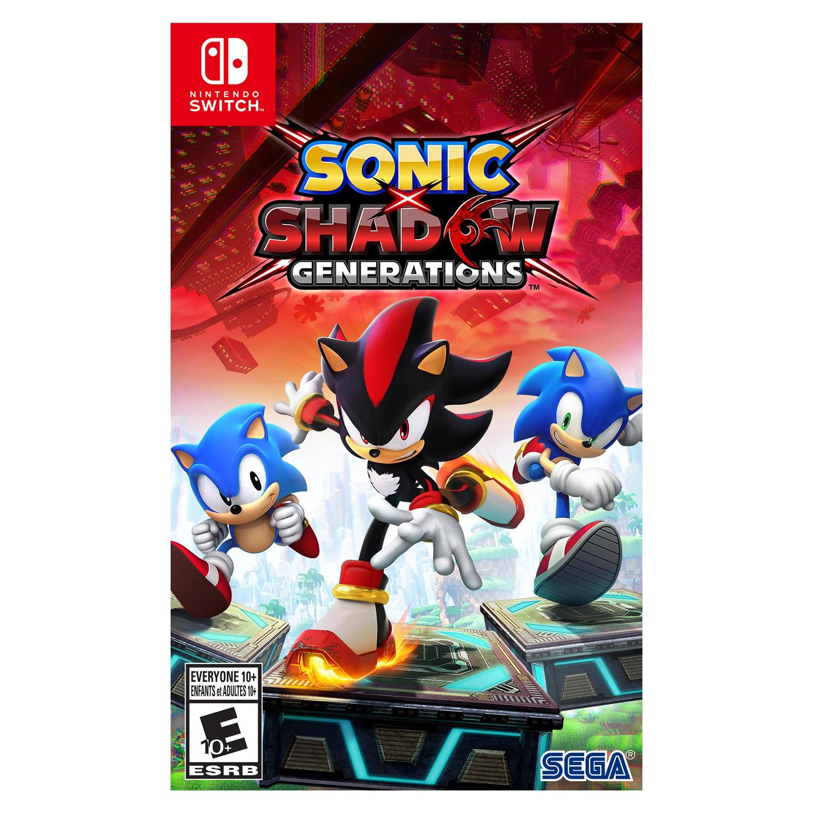 Videojuego Sonic X Shadow Generations para Nintendo Switch
