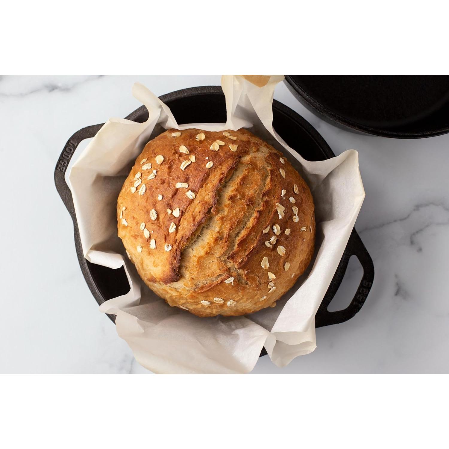 Horno Holandés Doble Lodge 5 Cuartos Hierro Fundido - Sartén 26 cm