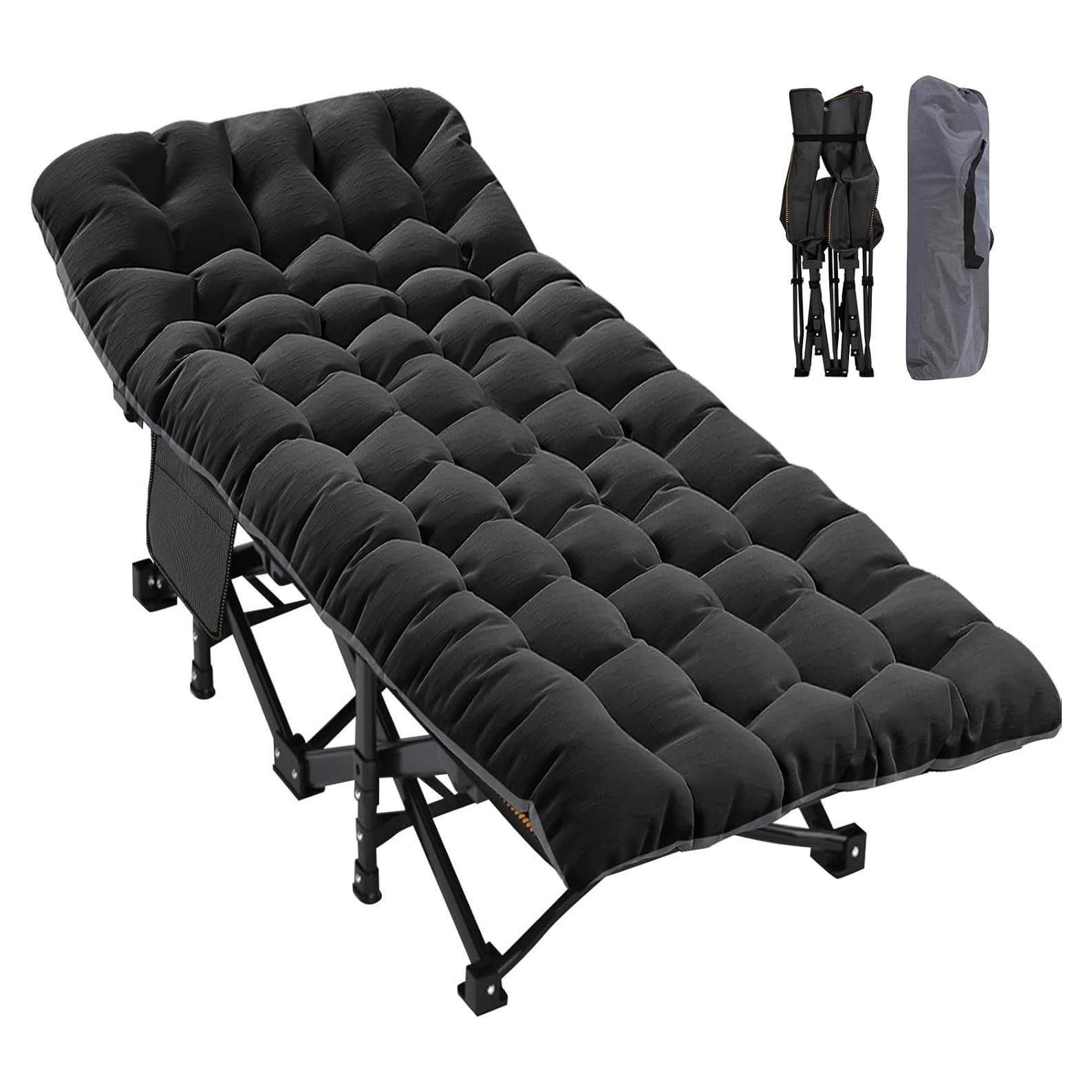 Cama Plegable de Camping ABORON 1200D 500lb 191x69cm