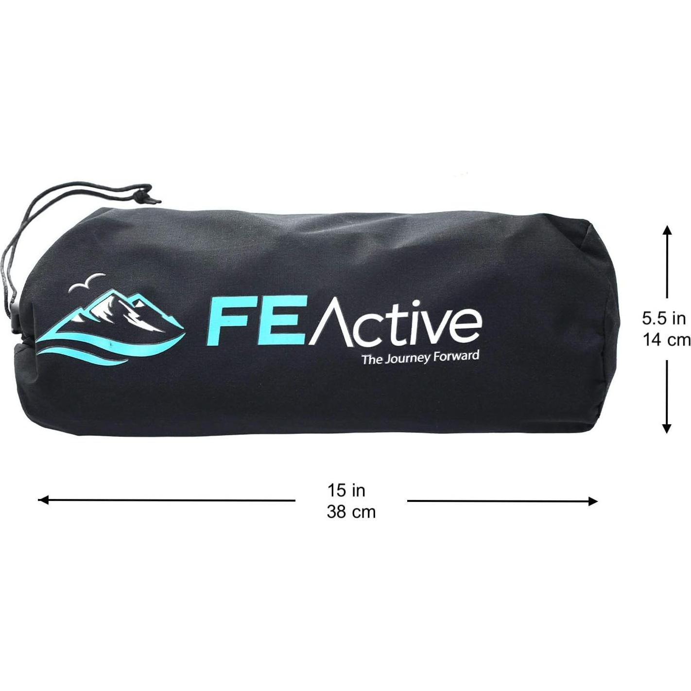 Cama de Camping Plegable FE Active Jasper - 190.5x69.9cm, 113kg