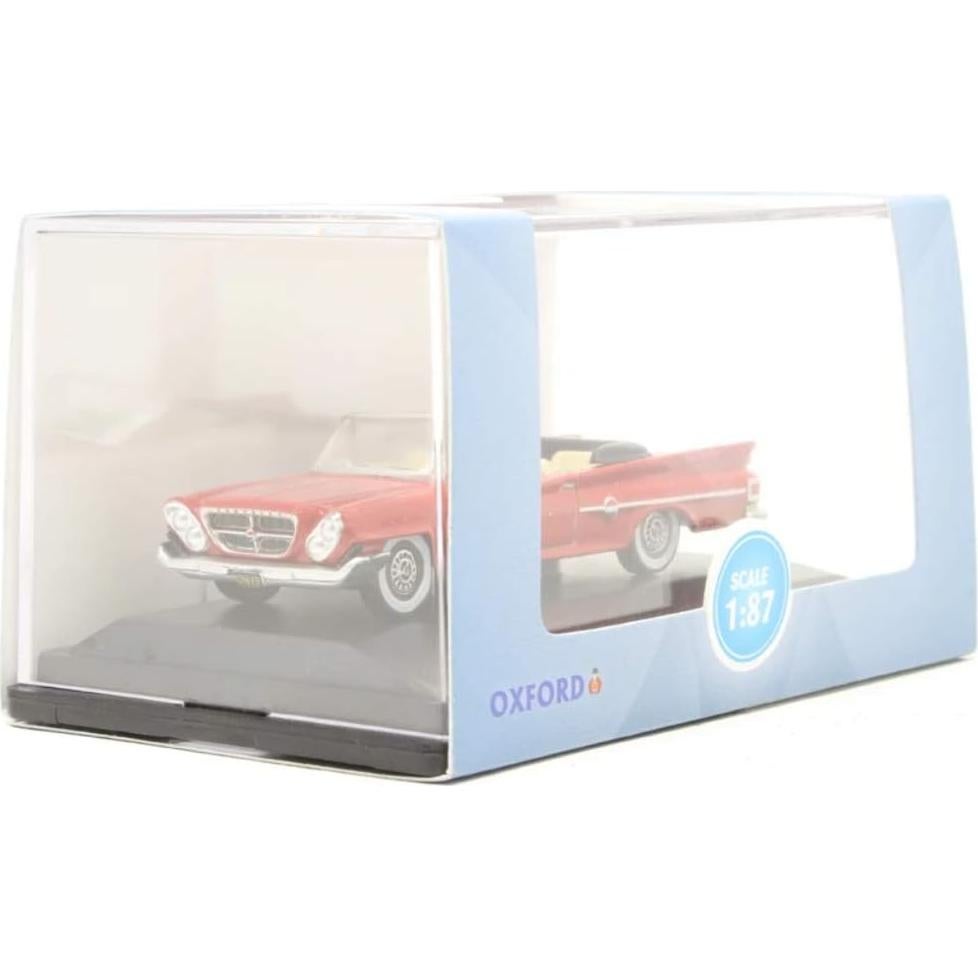 Chrysler 300 Convertible Rojo 1:87 Oxford Diecast
